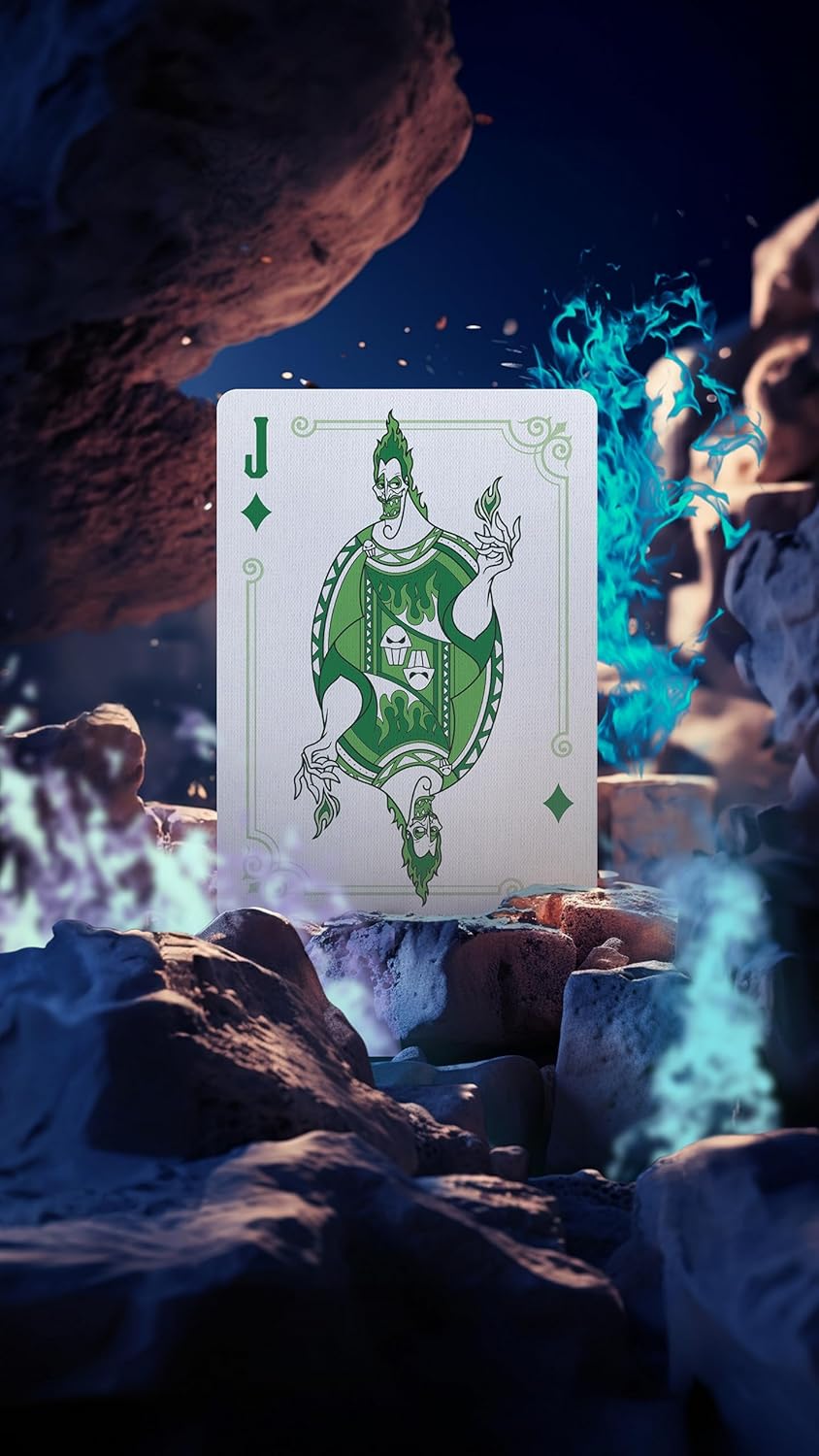 Bicycle Disney Villains Playing Cards - 52-Card Collectible Deck with Villain-Themed Artwork 3