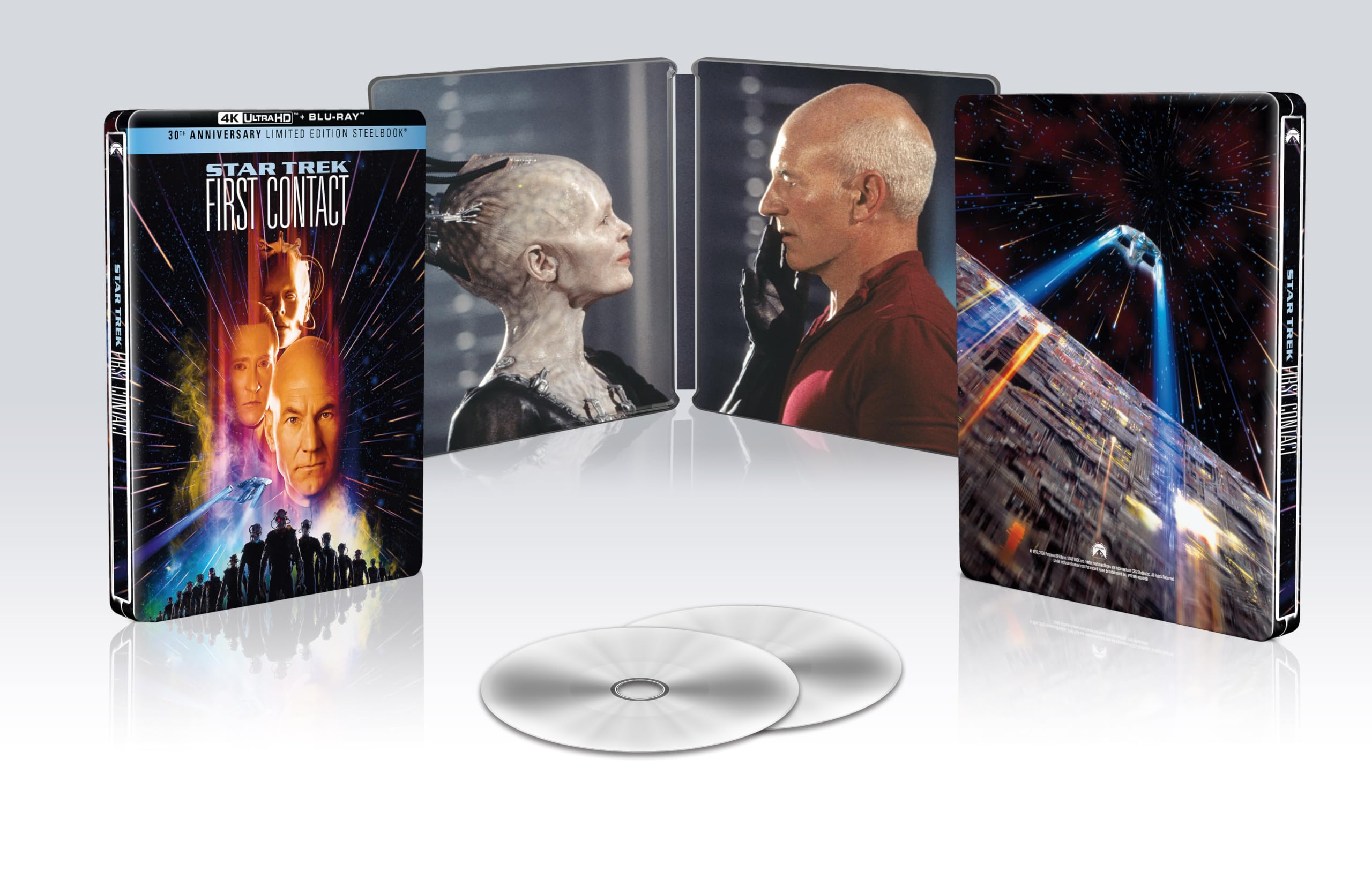Star Trek: First Contact 30th Anniversary Steelbook [4K UHD Blu-ray] 1