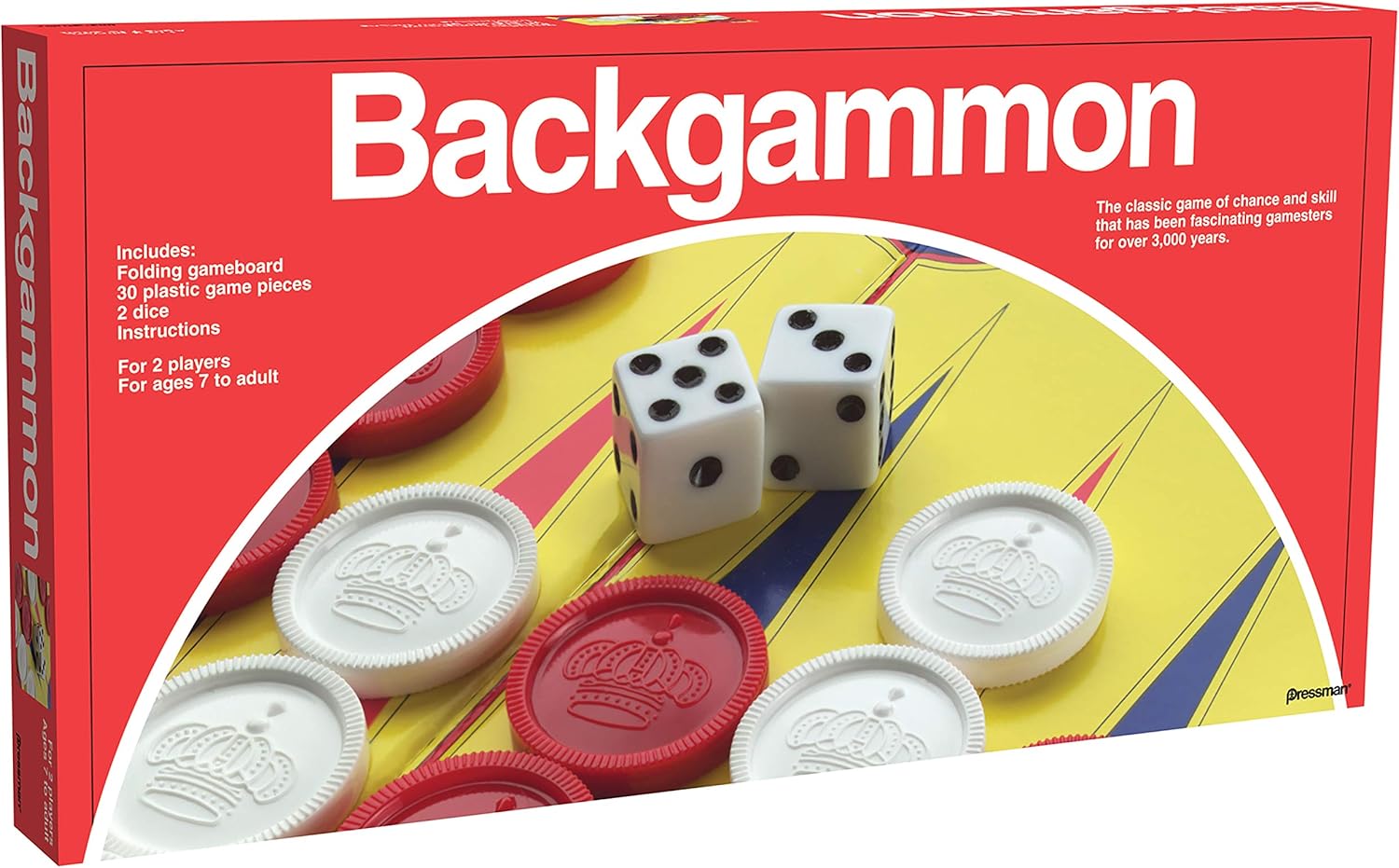 Pressman Classic Backgammon Set 1