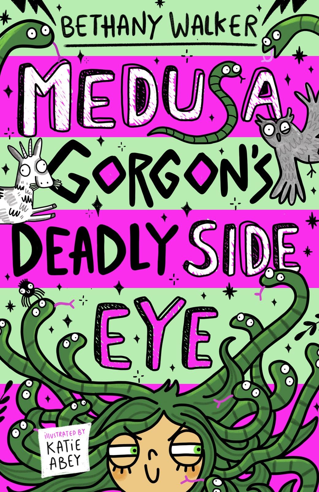 Scholastic Medusa Gorgon's Deadly Side-Eye - Paperback, Ages 9–12