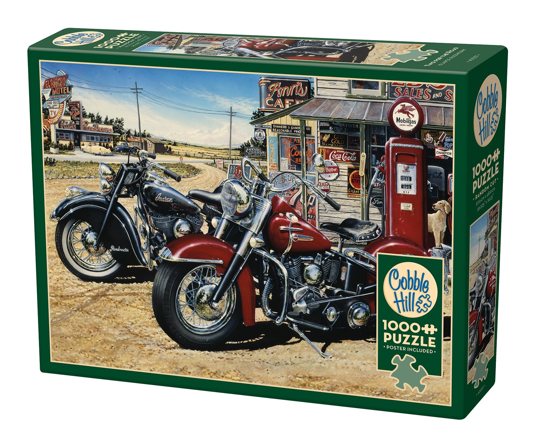 Cobble Hill Two for The Road - 1000 Piece Jigsaw Puzzle | Random Cut Pieces 3