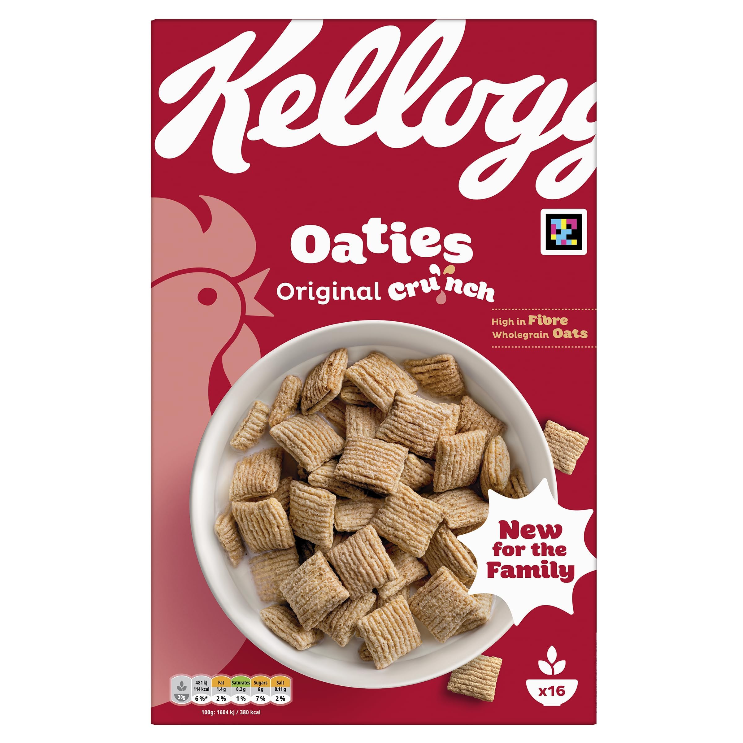 Oaties Original Crunch Breakfast Cereal - 500g 1
