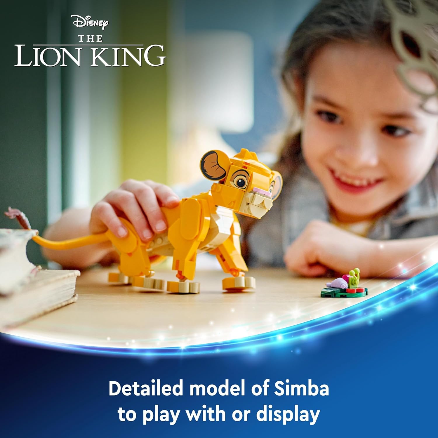 LEGO Disney Simba the Lion King Cub Building Toy - 222-Piece Playset for Ages 6+ 3