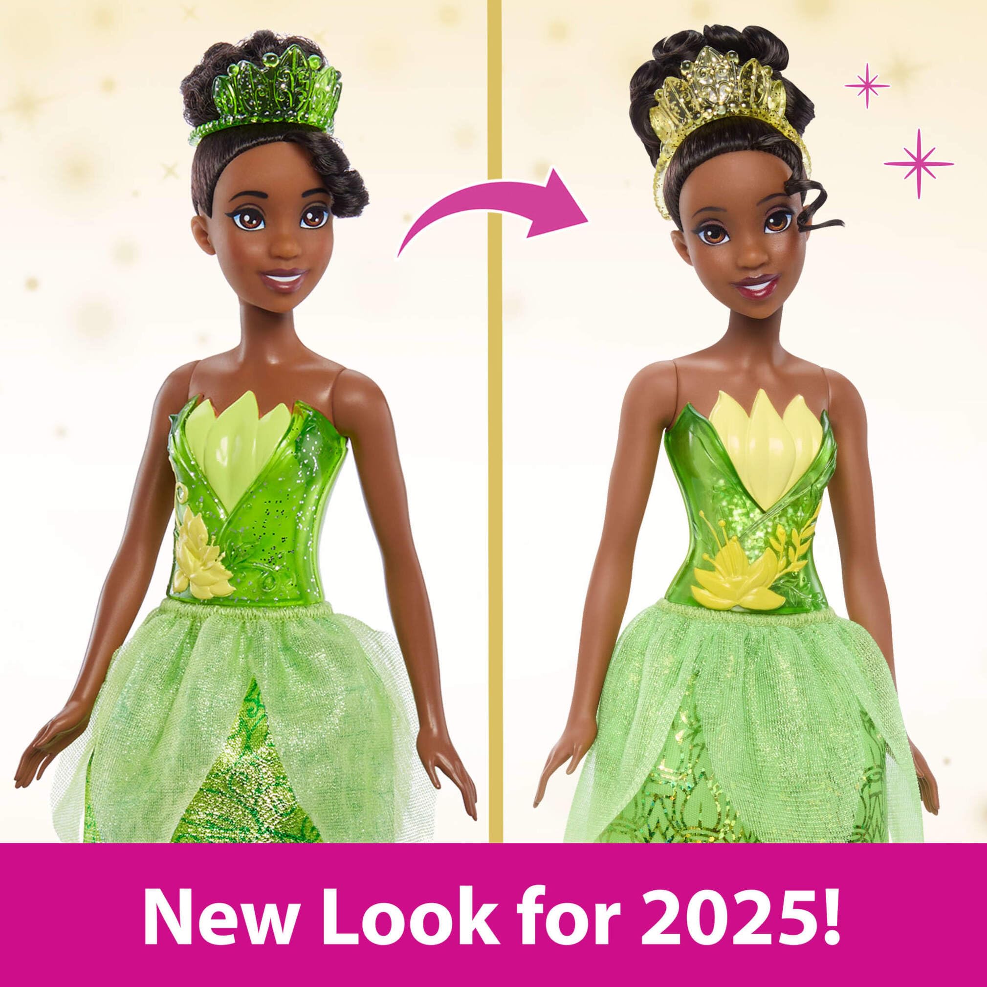 Mattel Disney Princess Tiana Fashion Doll with Sparkling Clothing and Accessories | HLW04 3
