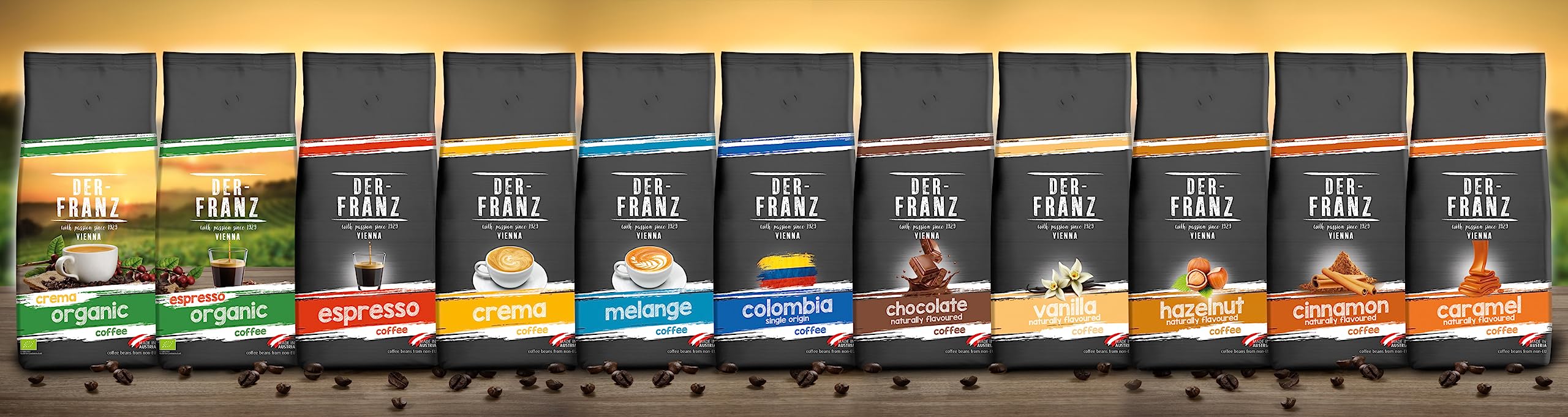 Der-Franz Crema Organic Ground Coffee - 100% Arabica | Intensity 4/5 | 1 kg 5