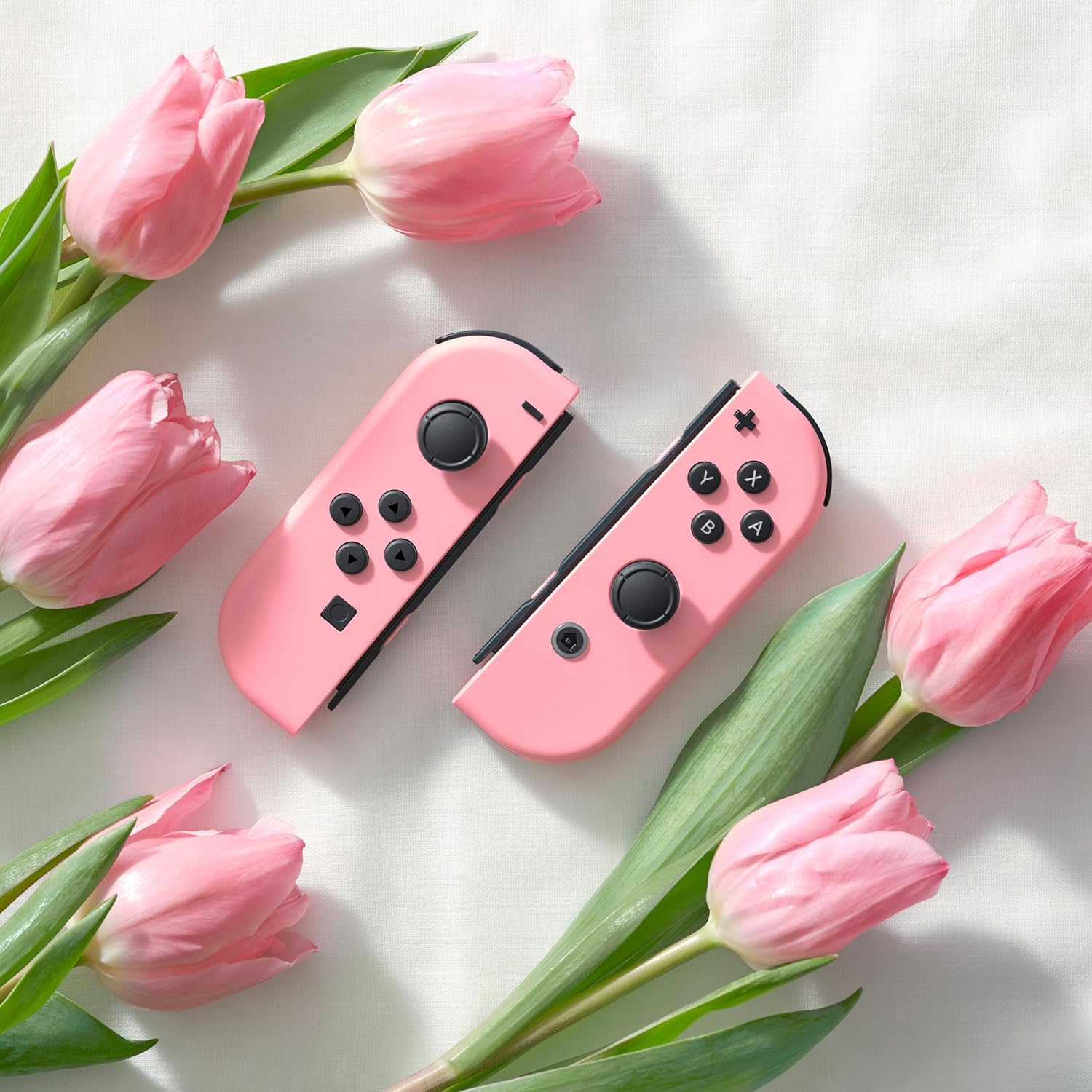 Princess Peach: Showtime! - Nintendo Switch Joy-Con Pair (Pastel Pink) 4