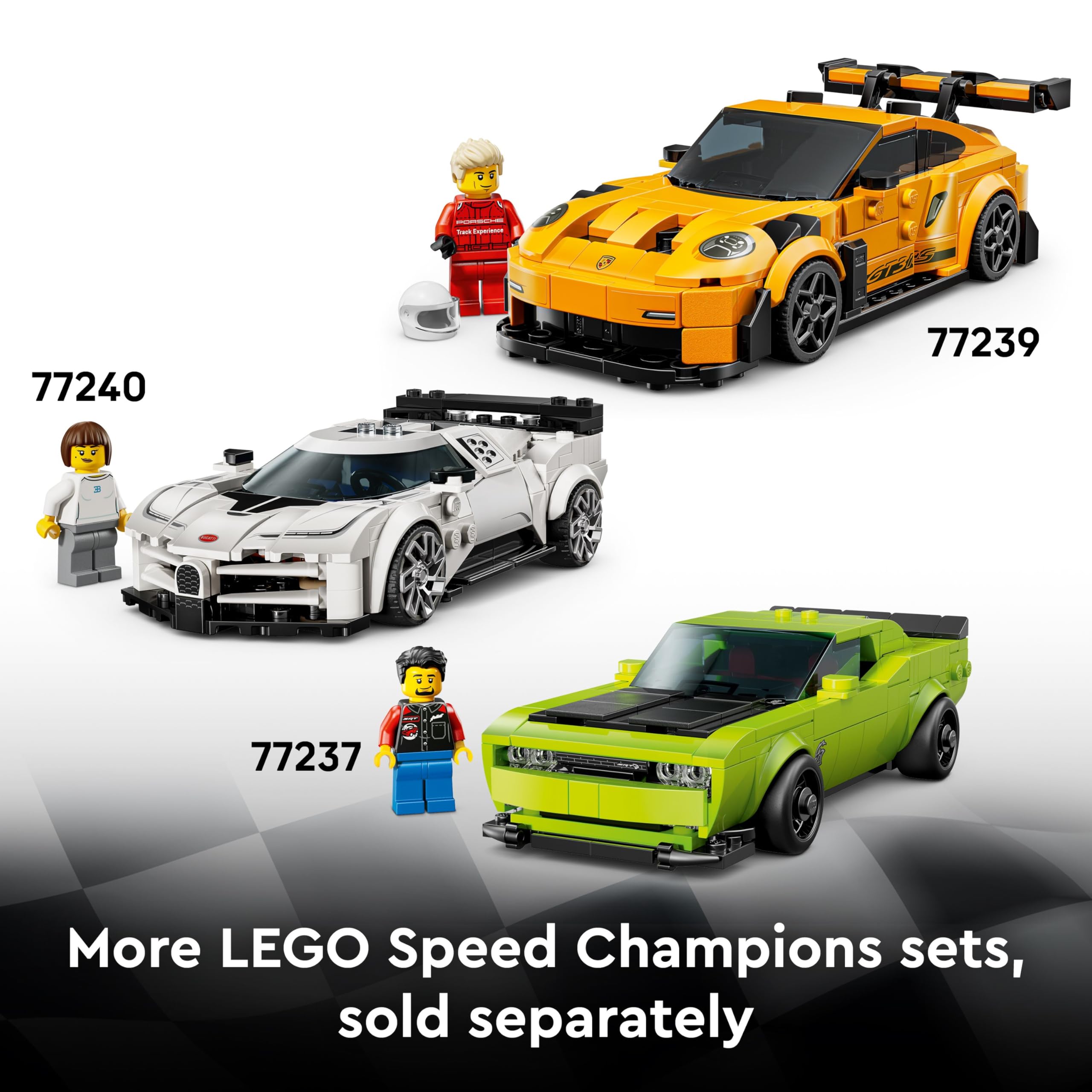 LEGO Speed Champions Lamborghini Revuelto & Huracán STO Building Set | Ages 10+ 7