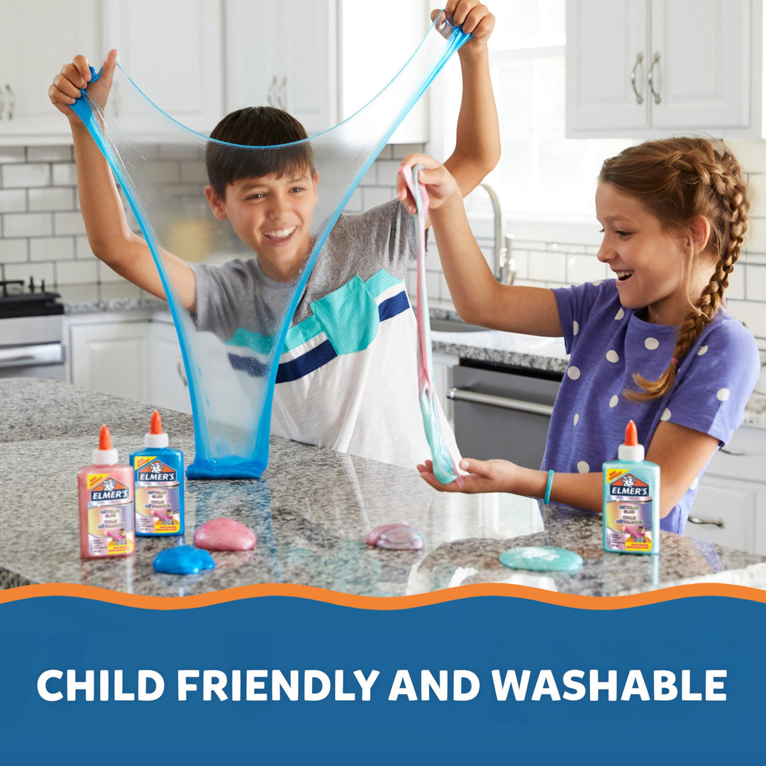 Elmer's Glitter Slime Kit - Arts & Crafts Playset for Kids