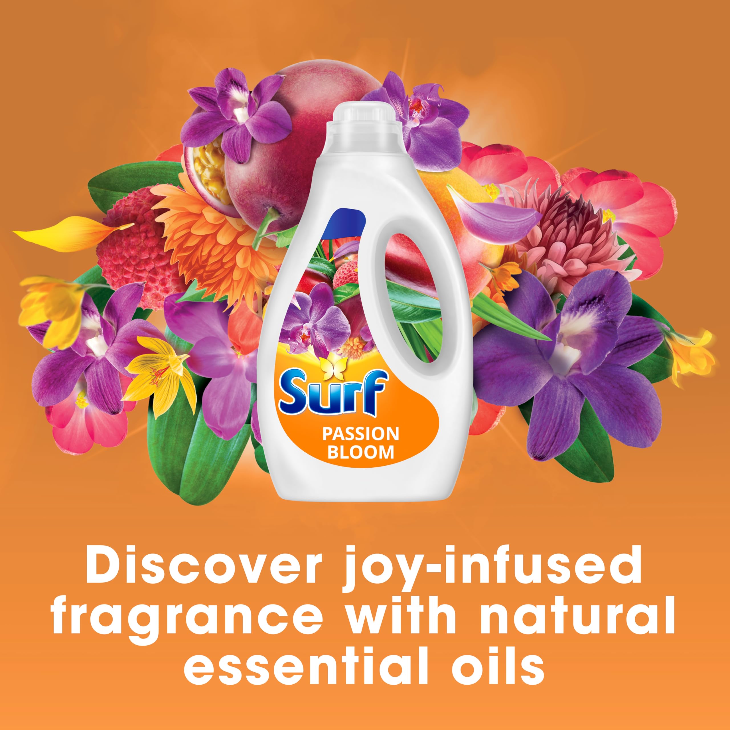 Surf Passion Bloom Laundry Washing Liquid Detergent - 945 ml | Stain Remover | 12 Hour Fragrance 4