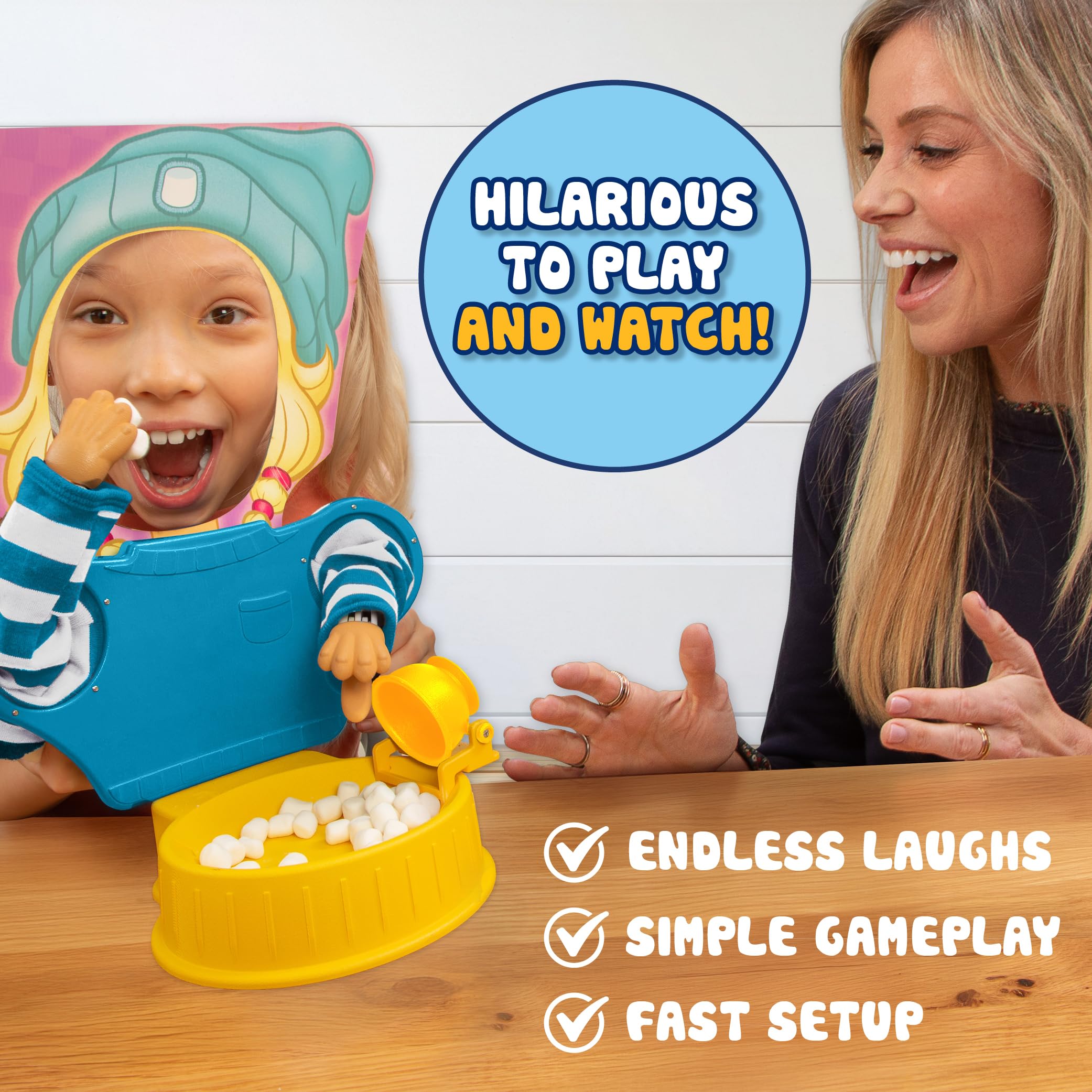Goliath Marshmallow Madness - Hilarious Tiny Hands Party Game for Ages 8+ | 2+ Players 5