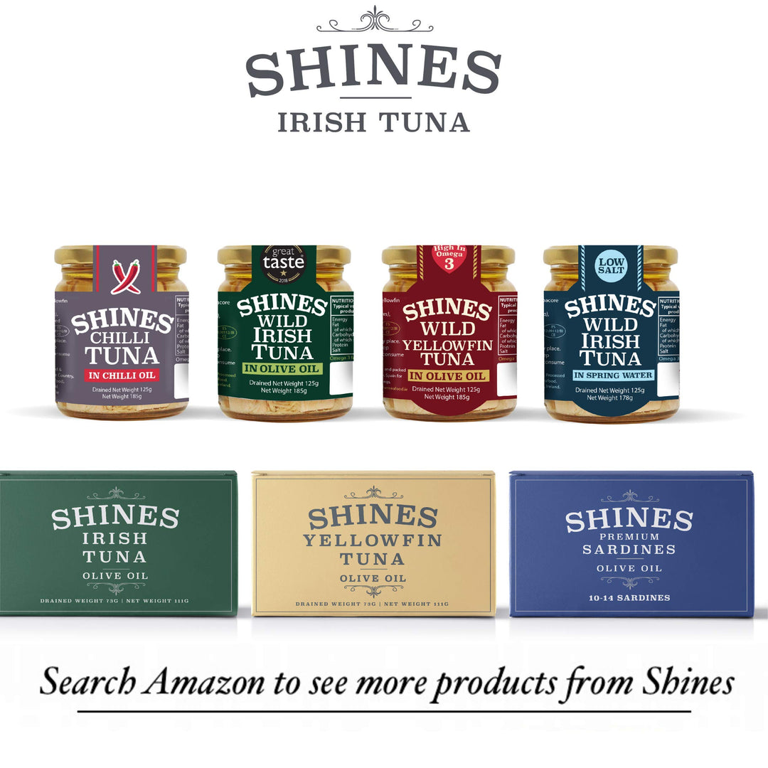 Shines - Tinned Irish Sardines in Olive Oil 12 x 106g