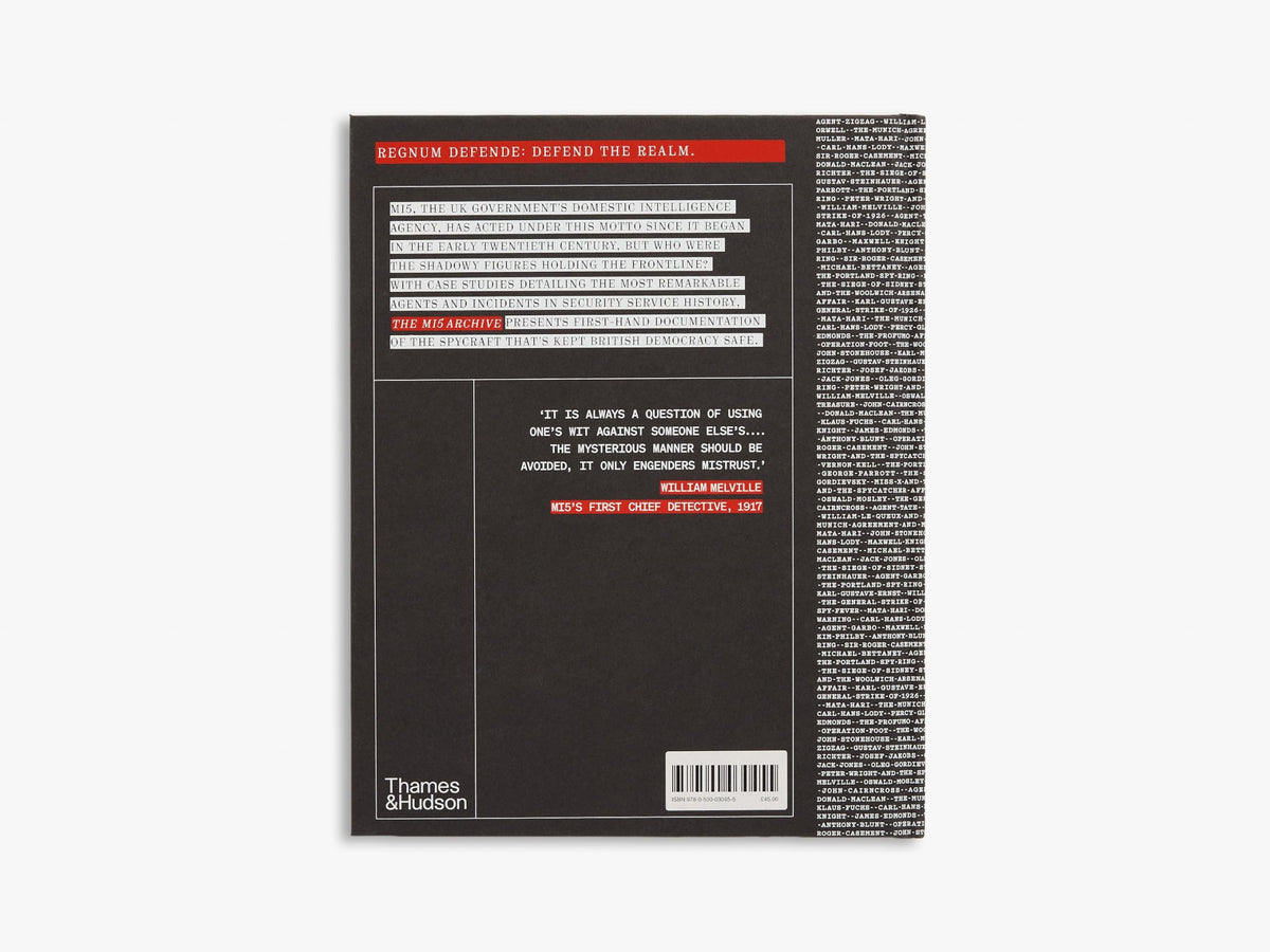 Thames & Hudson The MI5 Archive: Official Secrets - Hardcover, 368 Pages