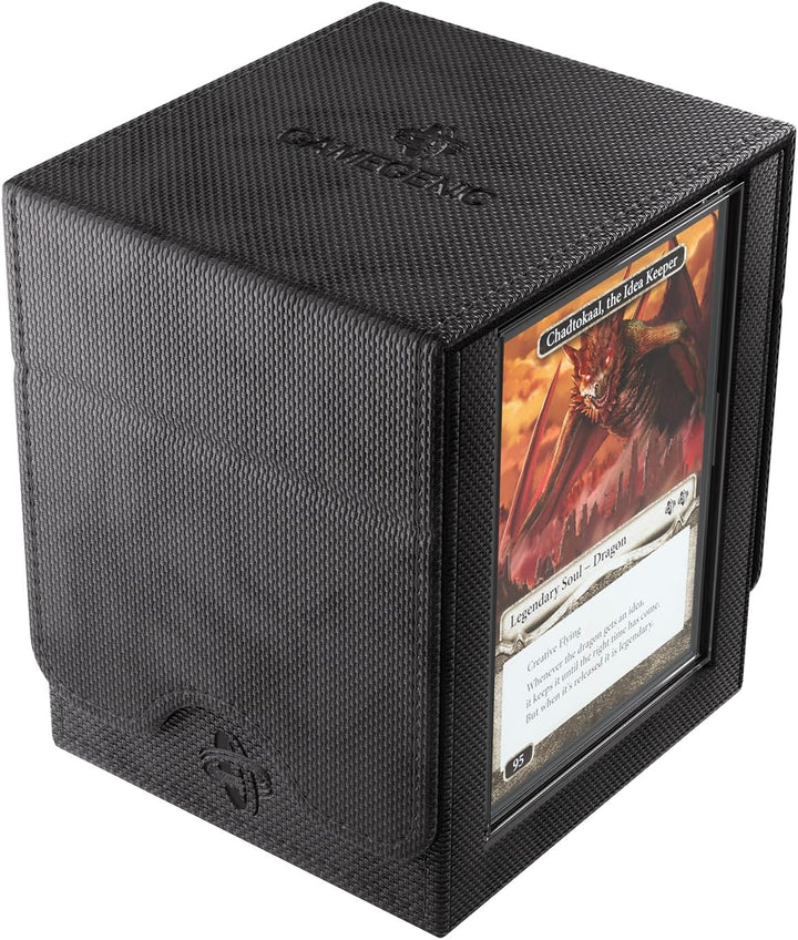 Gamegenic Magic: The Gathering Commander Squire Plus 100+ XL Deck Box Green