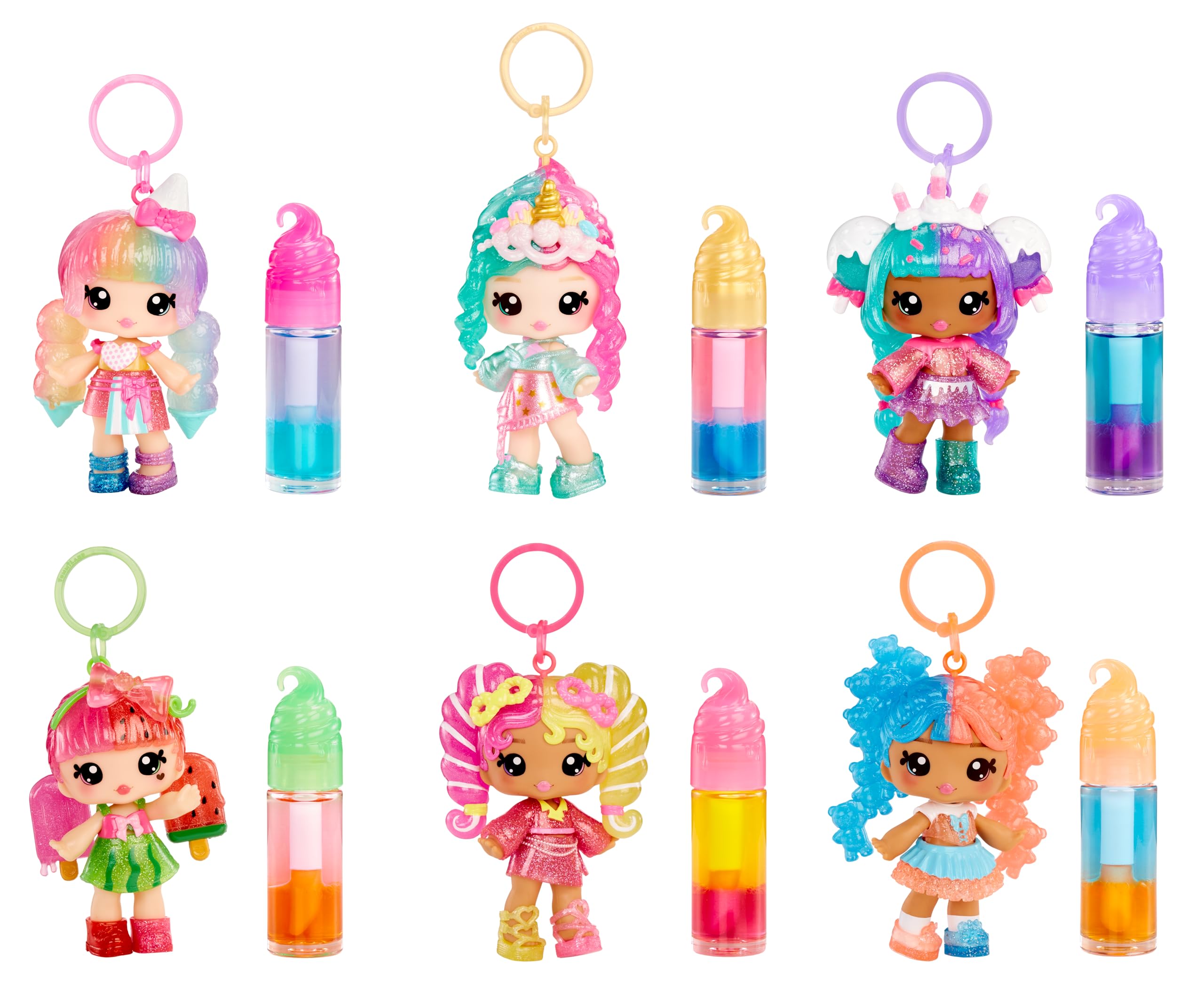 Yummiland Stephie Snowcone Doll with Mystery Color Change Hair & DIY Two-Tone Lip Gloss 6