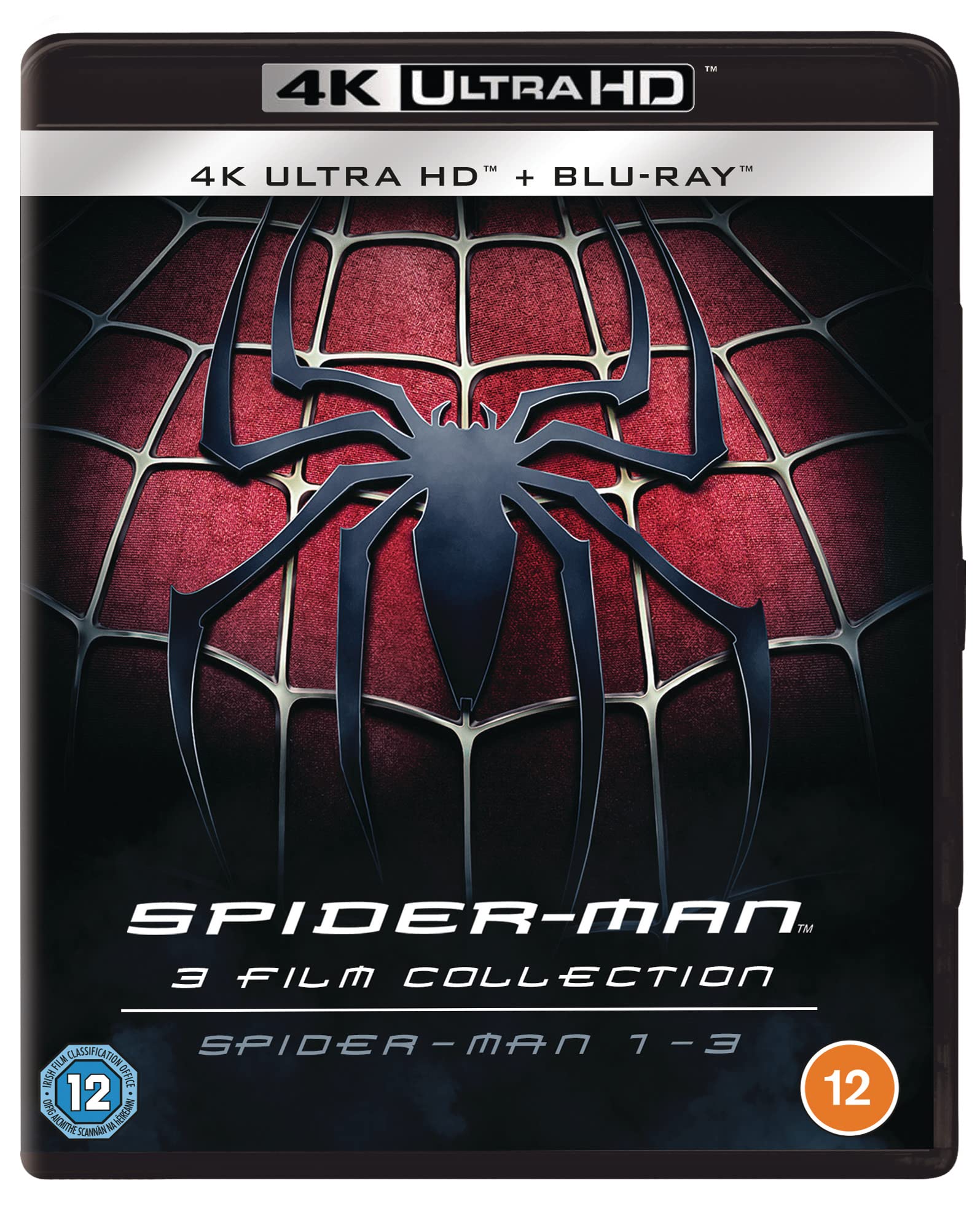 Spider-Man 1-3 4K UHD (6 Discs- UHD & BD) [Blu-ray] [Region B] [2021] 1