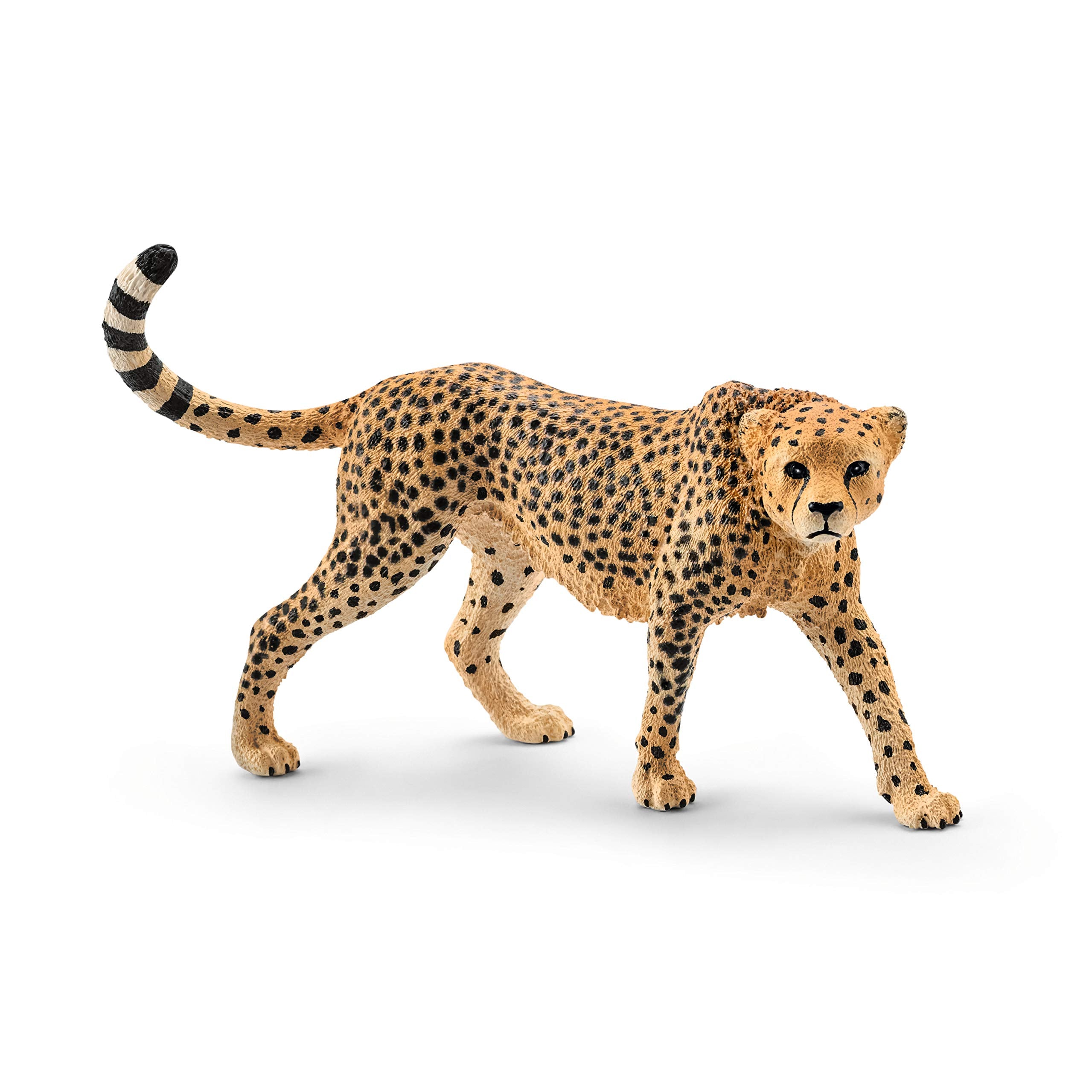 SCHLEICH Cheetah Female - Hand-Painted Wildlife Figurine for Kids 3+ 1