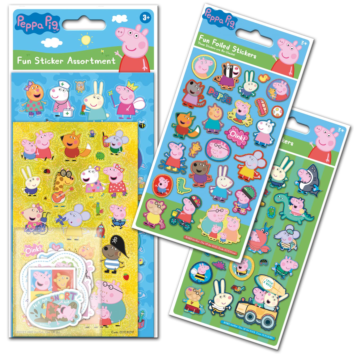 Paper Projects Peppa Pig Sticker Bundle Pack - Scrapbooking & Decoration 1