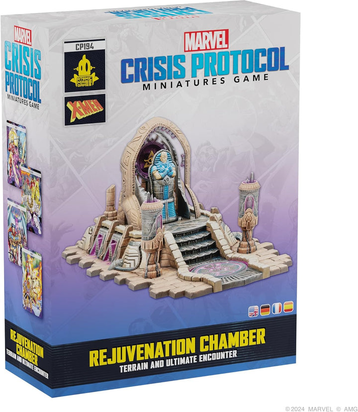 Atomic Mass Games Marvel: Crisis Protocol Apocalypse Rejuvenation Chamber Ultimate Encounter Terrain Set (AMGCP194)