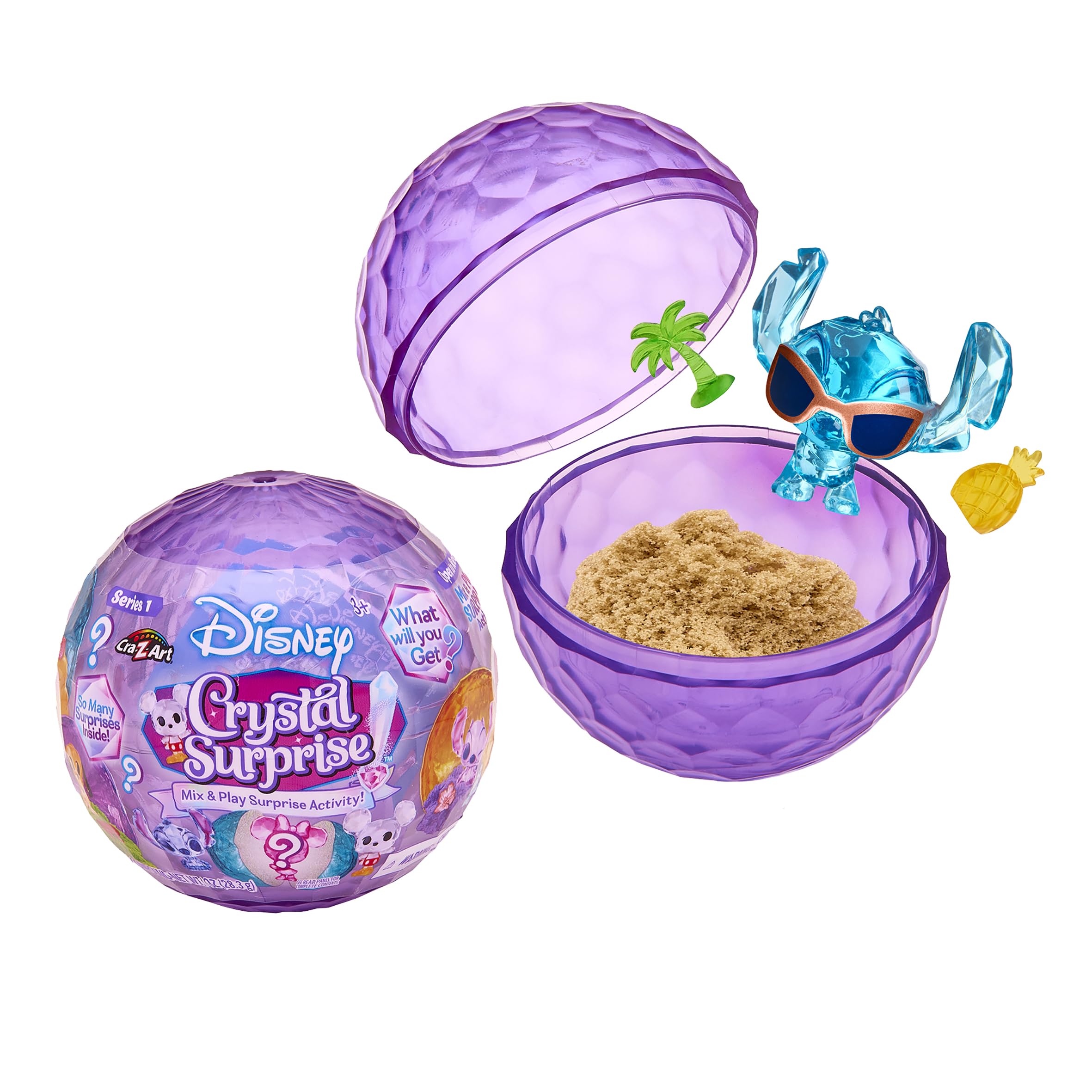 CRA-Z-ART Disney Crystal Surprise Mini Collectible Figure with Color-Change Feature - 3 Years and Up 1