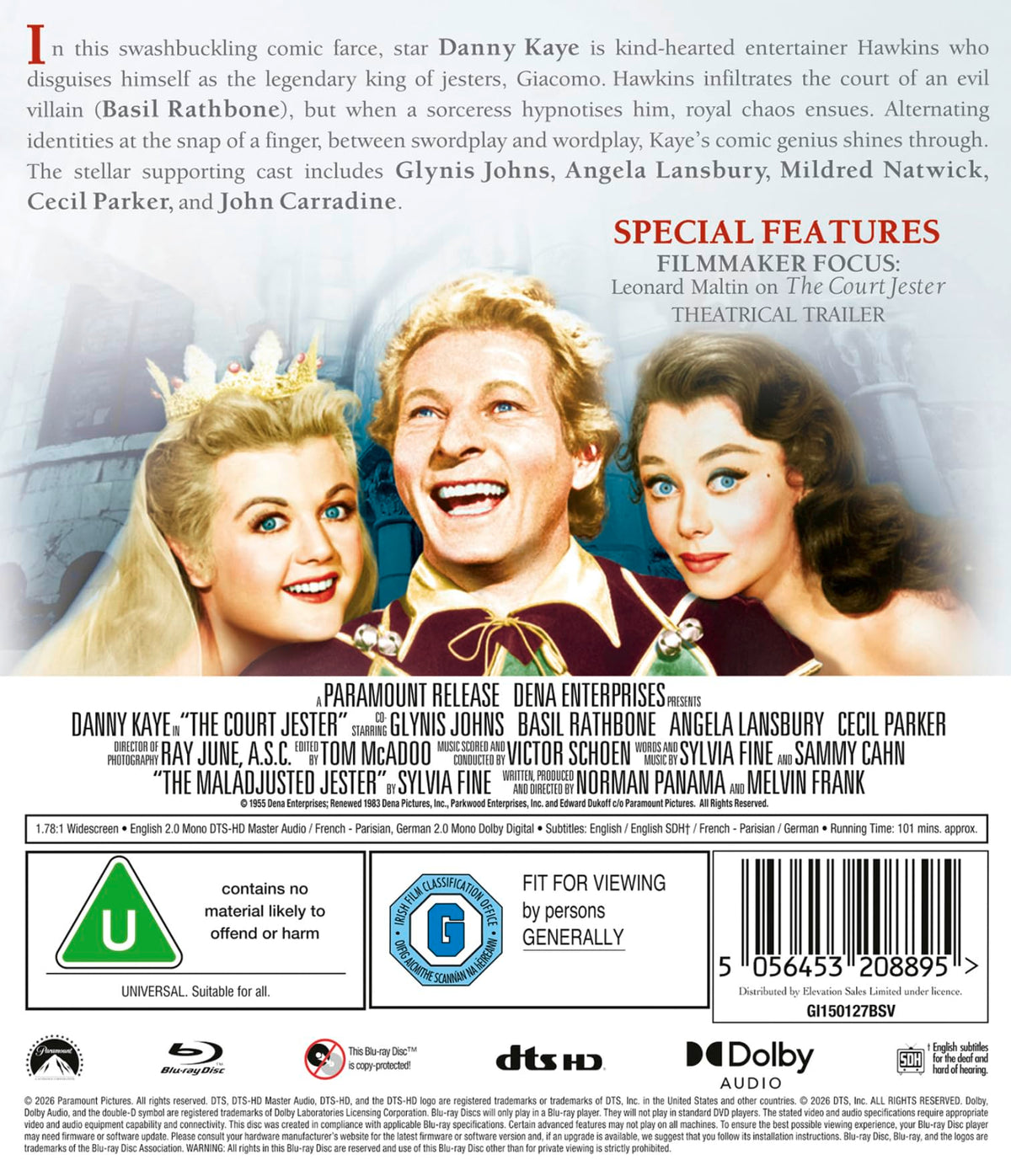 The Court Jester [Blu-ray] [Region A]