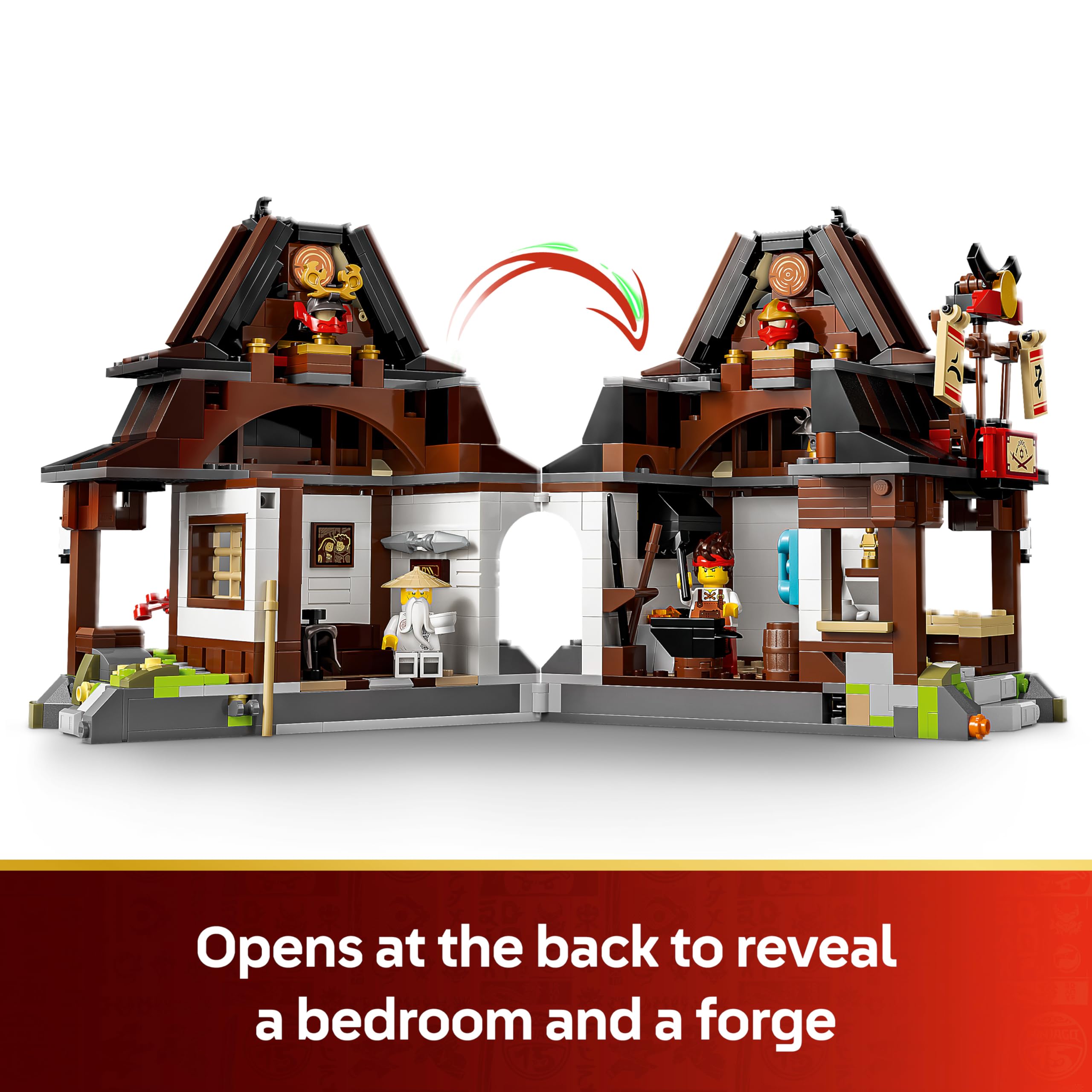 LEGO NINJAGO Four Weapons Blacksmith 71858 - 15th Anniversary Set | Ages 14+ 3