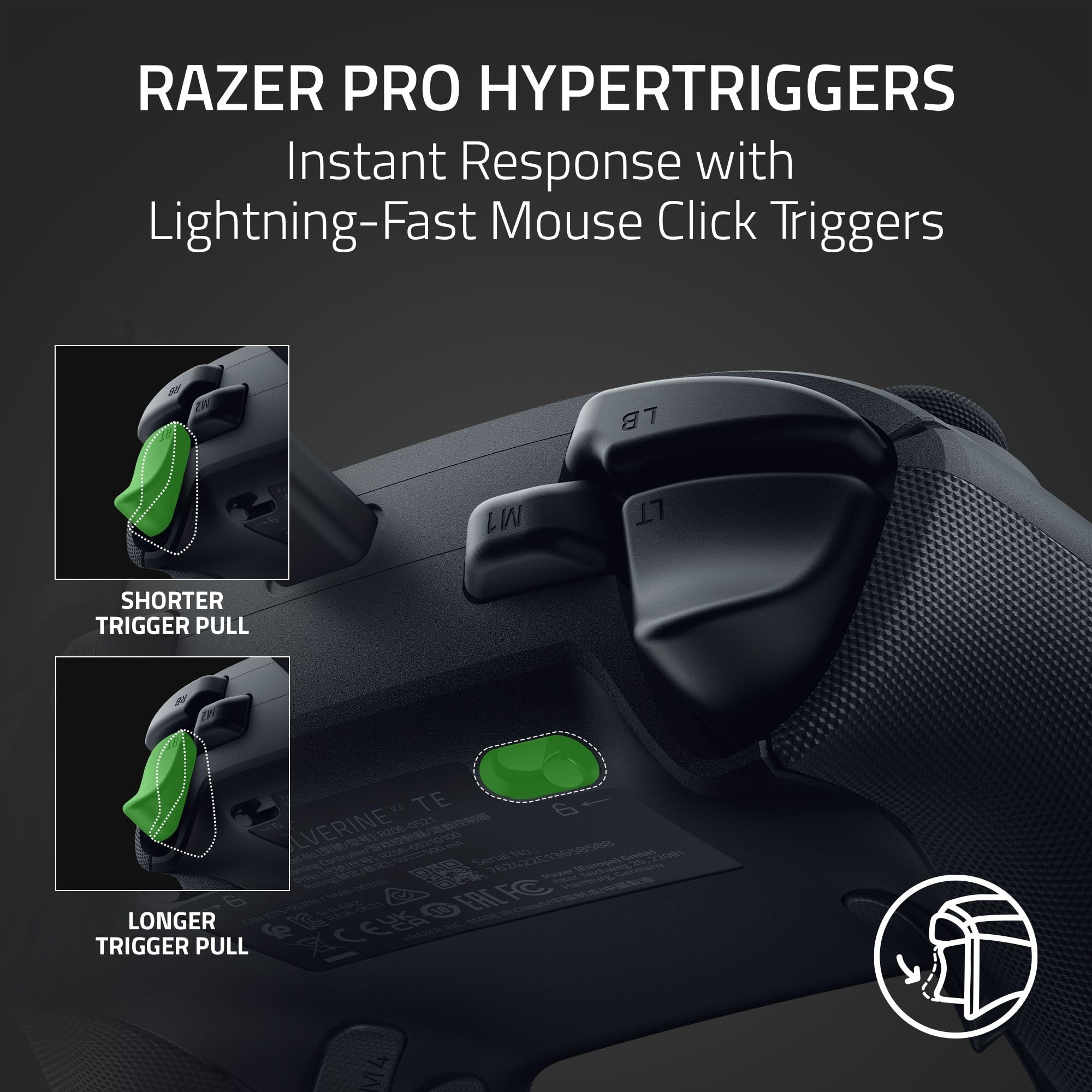 Razer Wolverine V3 Tournament Edition - Wired Esports Controller for Xbox Series X|S & PC 8