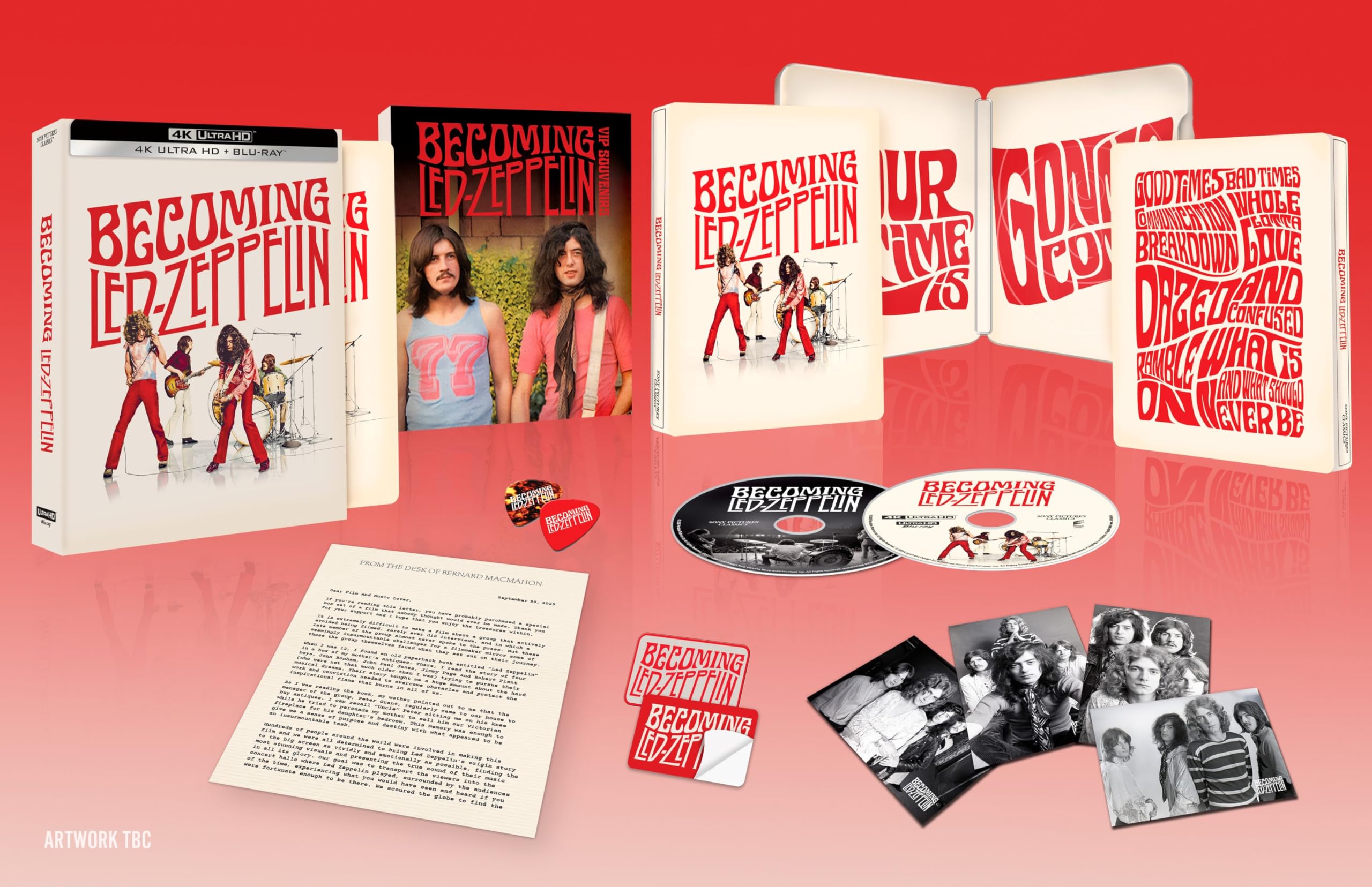 Becoming Led Zeppelin [4K UHD SteelBook Collector’s Edition Blu-ray]
