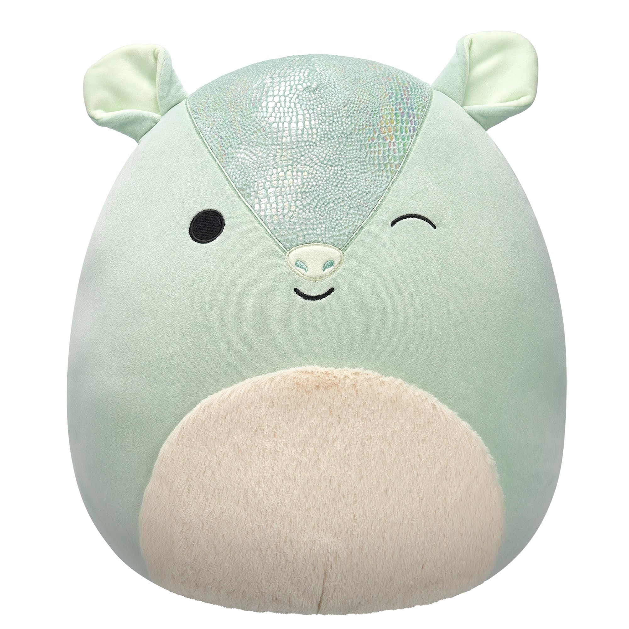 Squishmallows 16 Inch Plush - Arilla the Green Armadillo 8