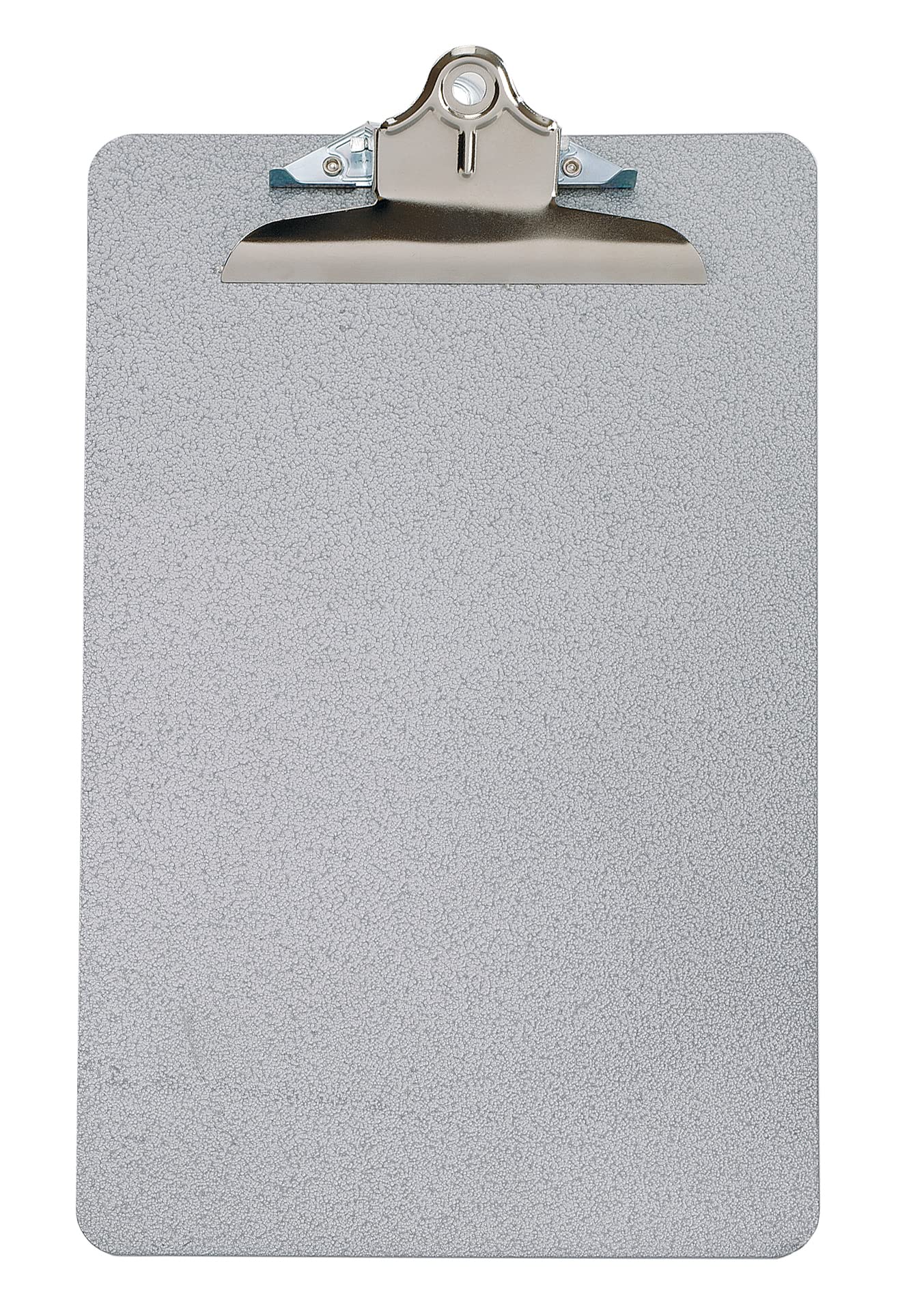 Q-Connect Steel Clipboard - Grey | Supports A4 & Foolscap | 50 Sheet Capacity 1
