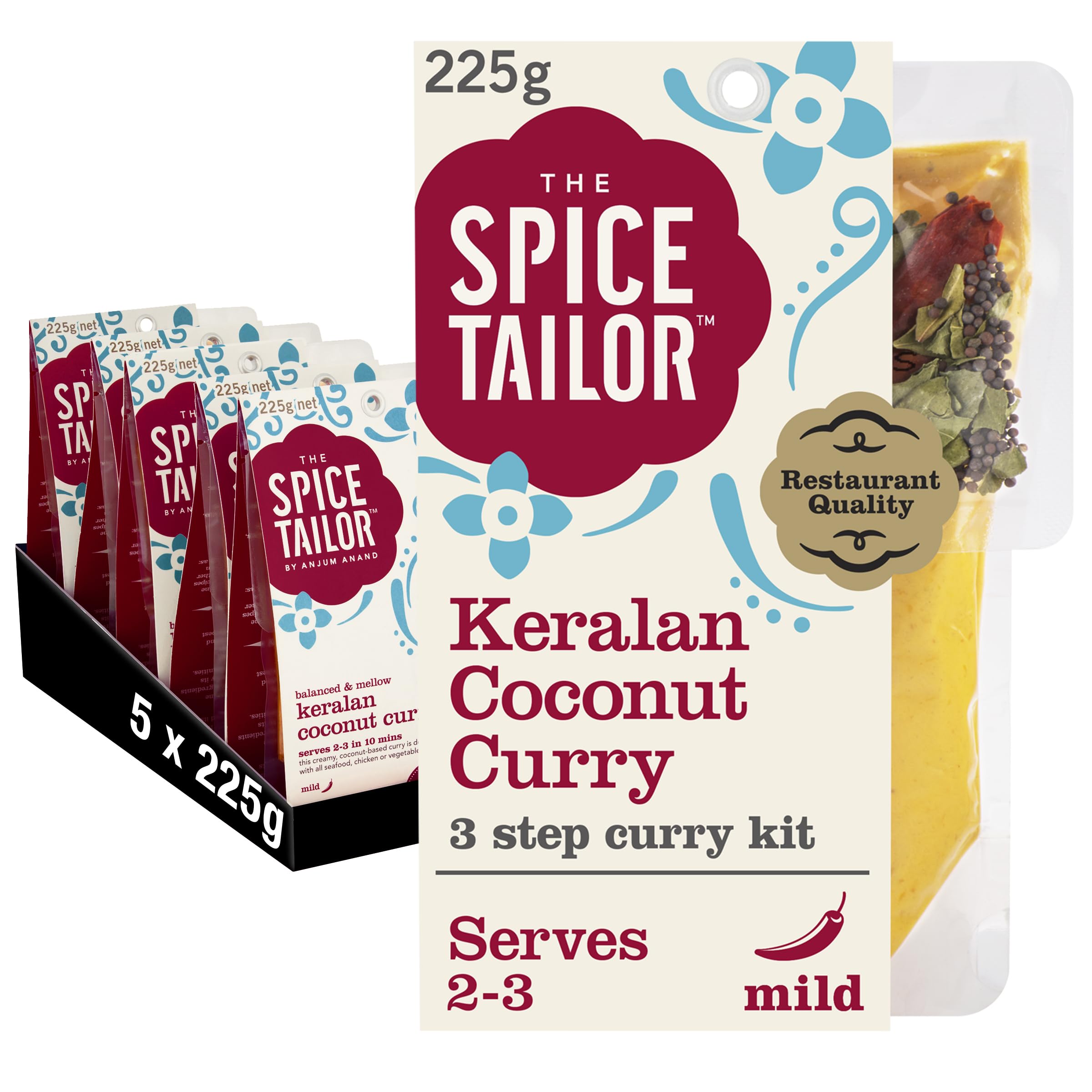 The Spice Tailor Indian Curry Sauce Meal Kit - Keralan Coconut Curry 1