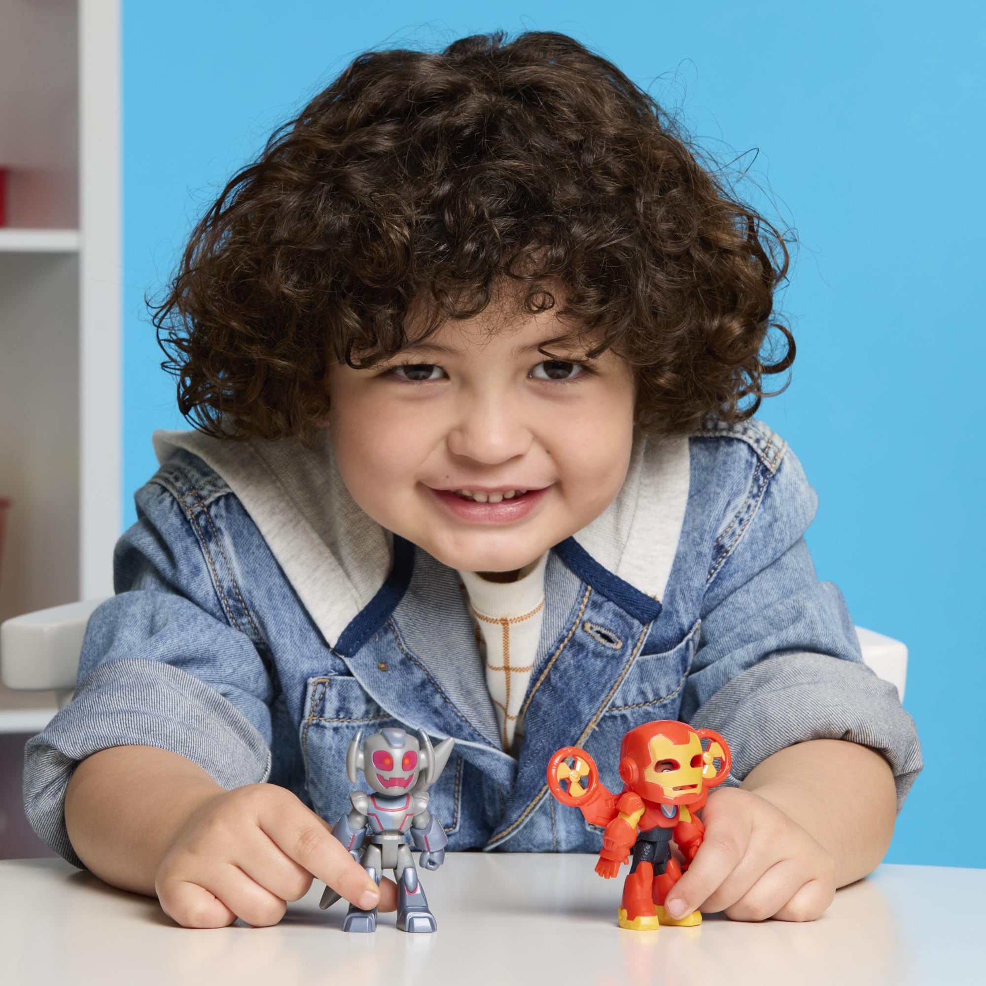Marvel Iron Man and His Awesome Friends Action Figures - 7.6 cm Poseable Figures with Accessories | Ages 3+ 8