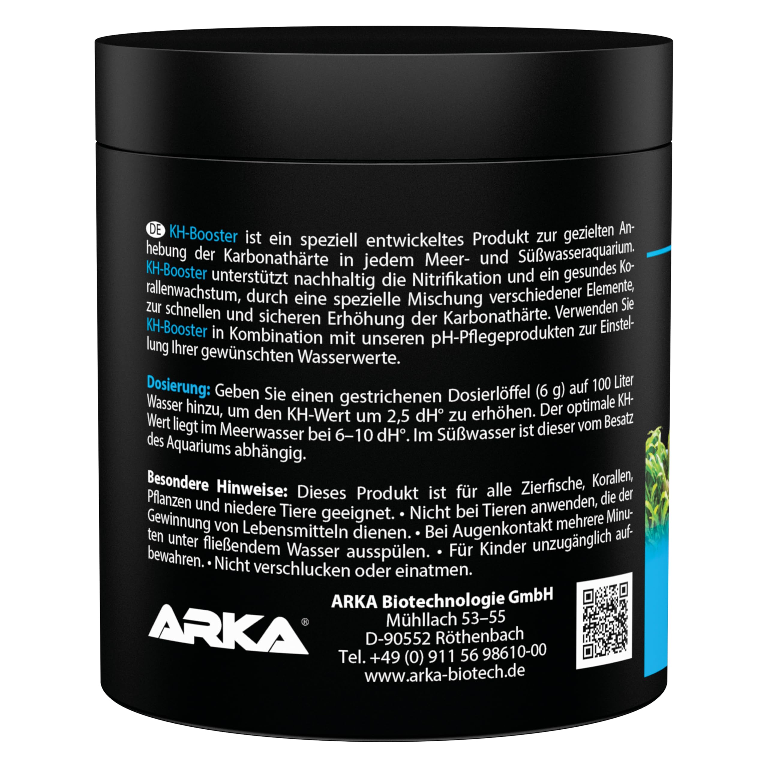 ARKA KH Booster Carbonate Hardness Powder 250g | Raises KH & Stabilizes pH