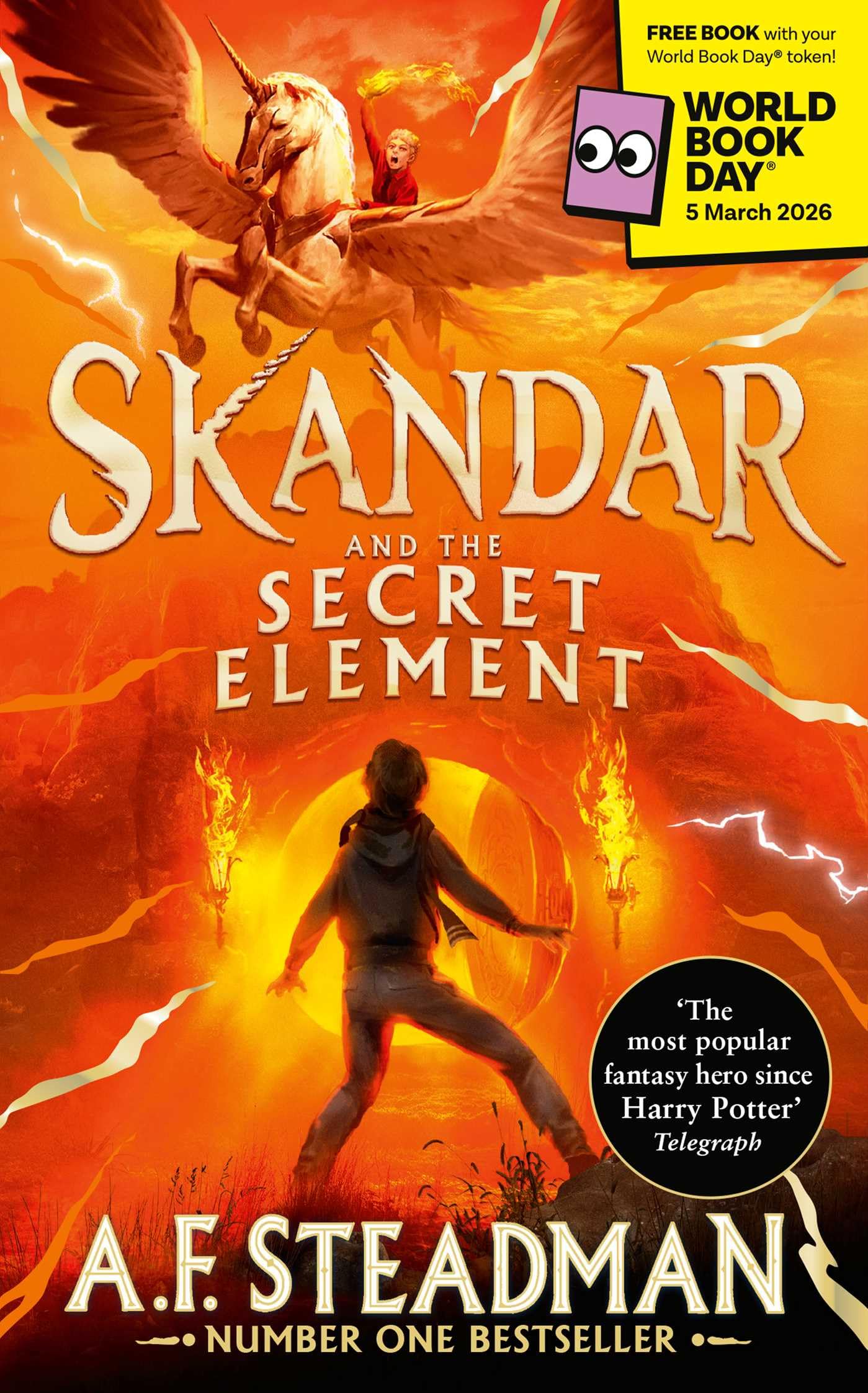 Simon and Schuster Skandar and the Secret Element World Book Day 2026 Paperback | A.F. Steadman 1