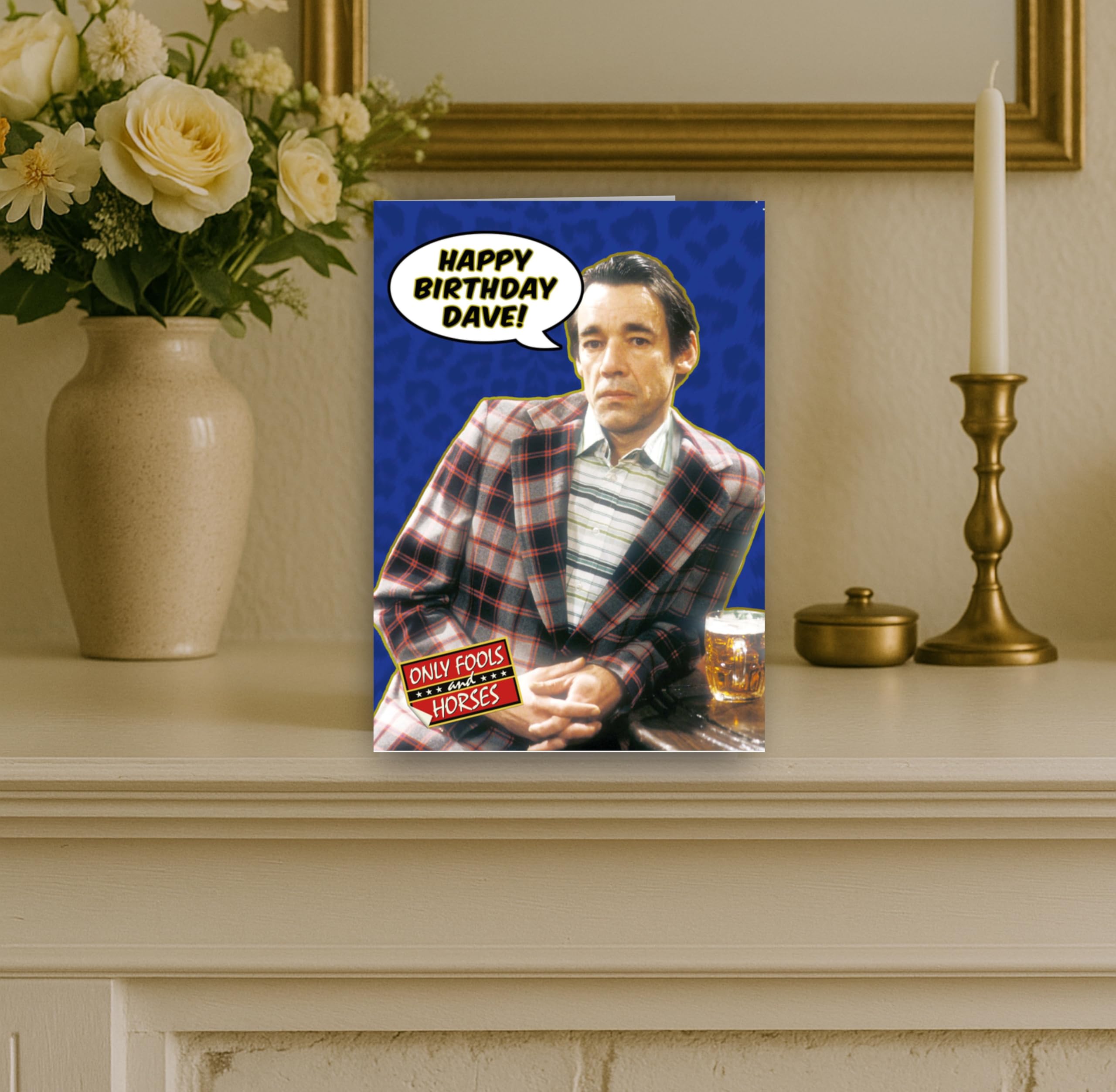 Danilo Promotions LTD Only Fools and Horses 'Happy Birthday Dave' Birthday Card | Standard Size 3