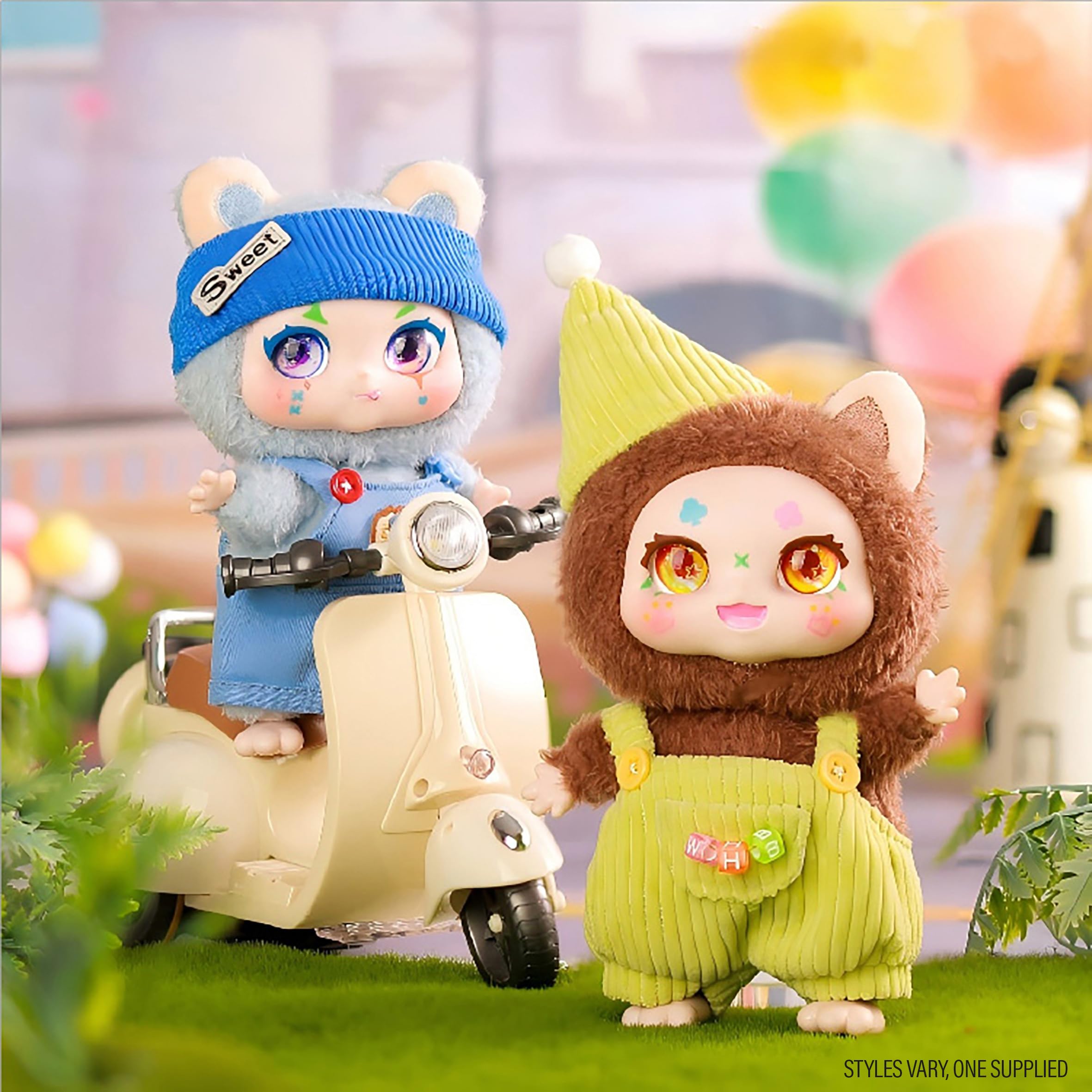 Kimmon Mimon Chibi Anime Poseable Plush Doll - Mystery Blind Box Collectible with Keychain 6