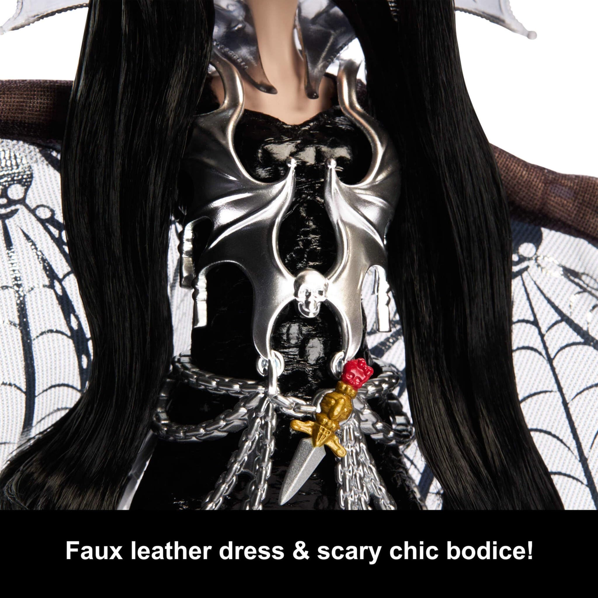 Monster High Elvira, Mistress of the Dark Collectible Doll | 11.4173 in | HYV99 3