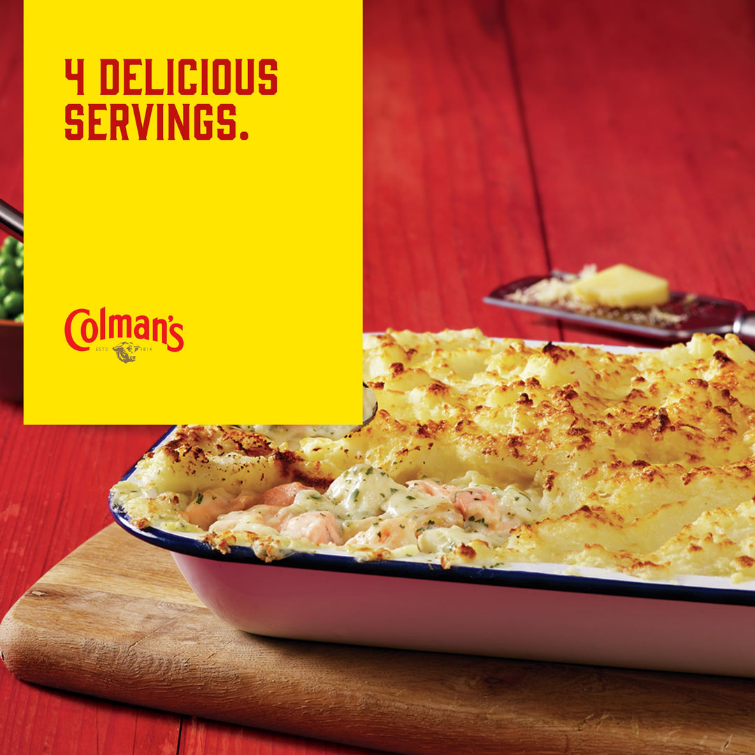 Colman's Fish Pie Meal Maker - Classic Comforts Seafood Seasoning Mix