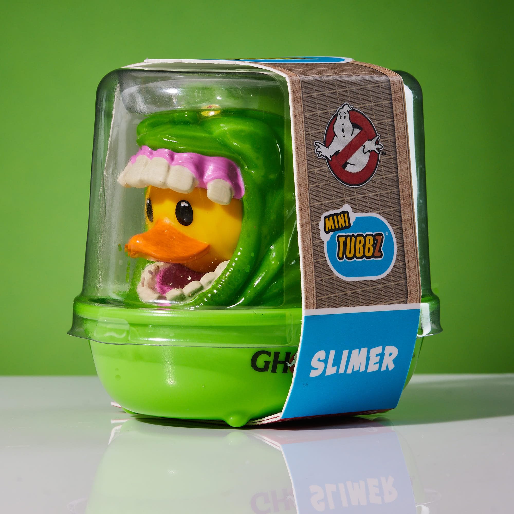 TUBBZ Ghostbusters Ray Stantz Cosplaying Duck Figure - Mini Slimer Edition | Vinyl 2