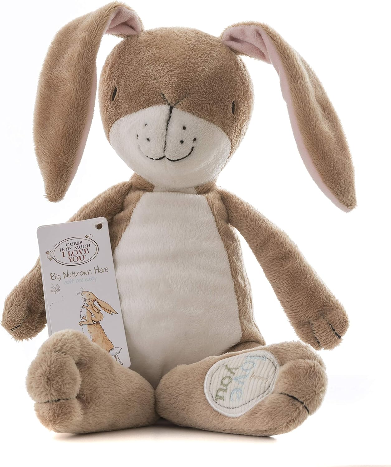 Guess How Much I Love You Large Nutbrown Hare - Soft Plush Toy for Toddlers 4