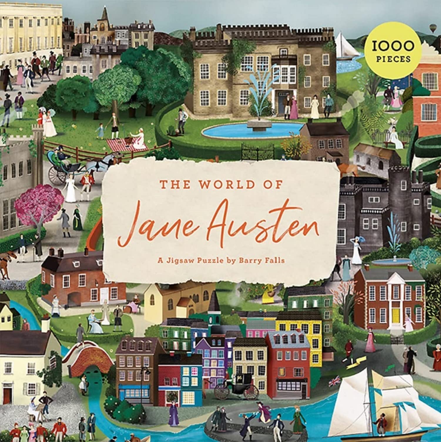 Laurence King - The World of Jane Austen 1000-Piece Jigsaw Puzzle 1