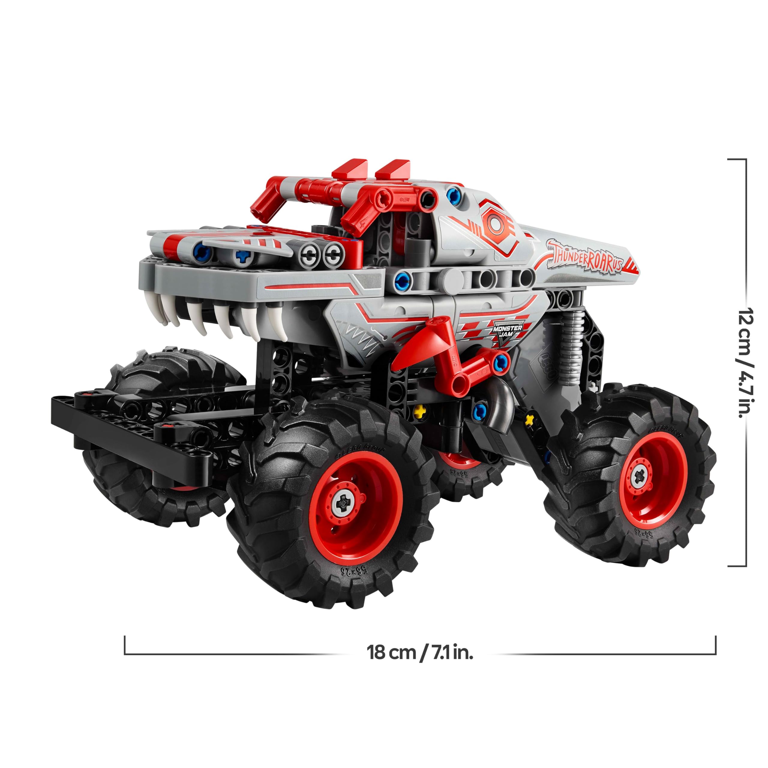 LEGO Technic Monster Jam ThunderROARus Pull-Back Truck Toy 42200 - Ages 7+ 8