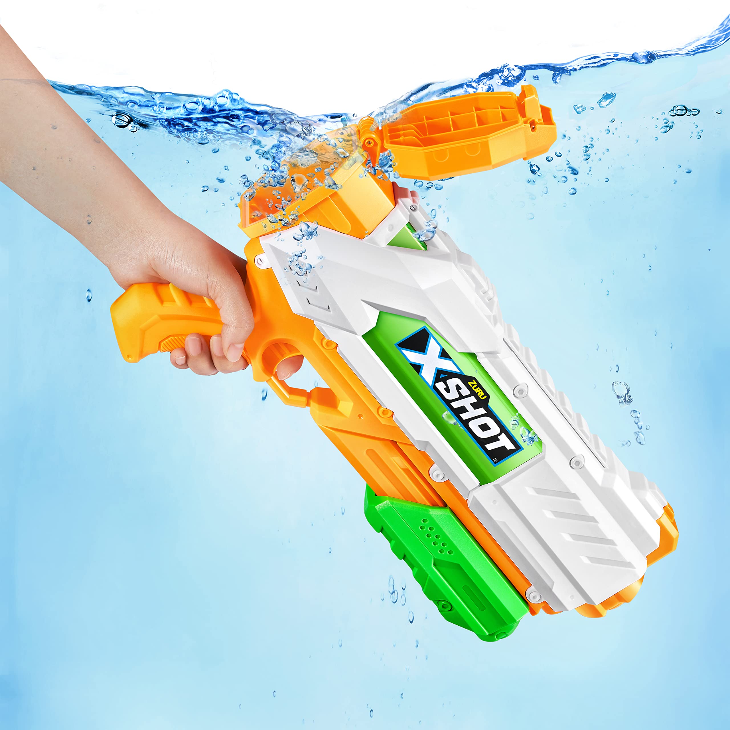 XSHOT Fast-Fill Medium Water Blaster - 2 Pack | 34ft Range | 700mL Capacity 4