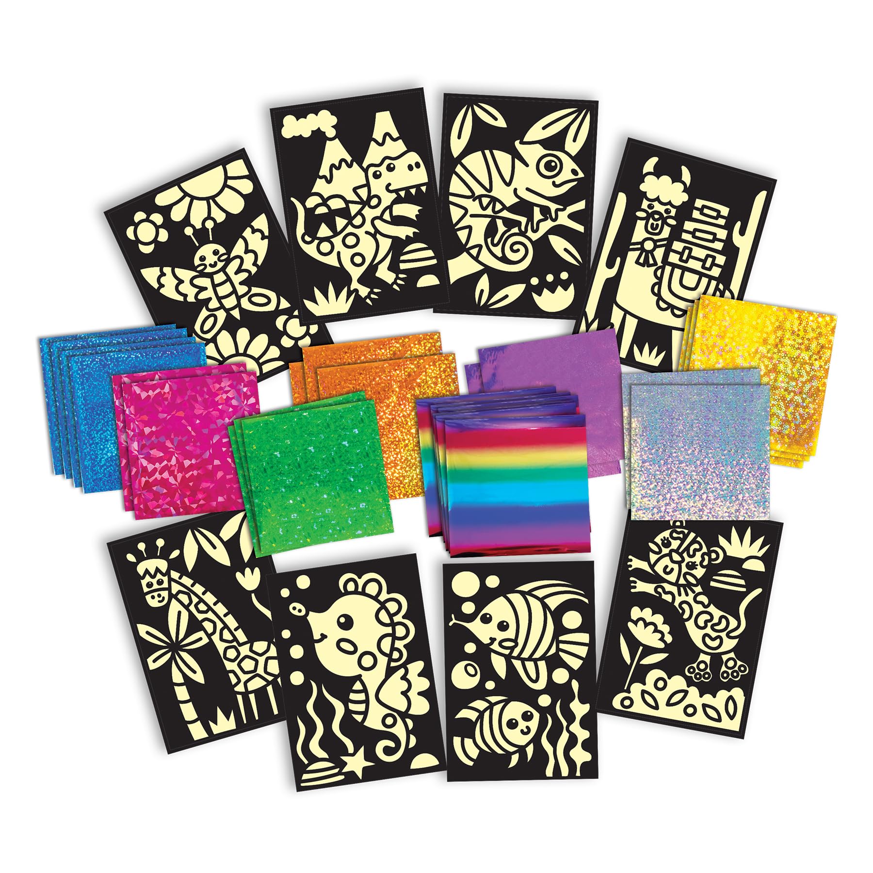 Galt Toys Fab Foil Art Craft Kit for Kids Ages 6+ | Mess-Free Foil Transfer 4