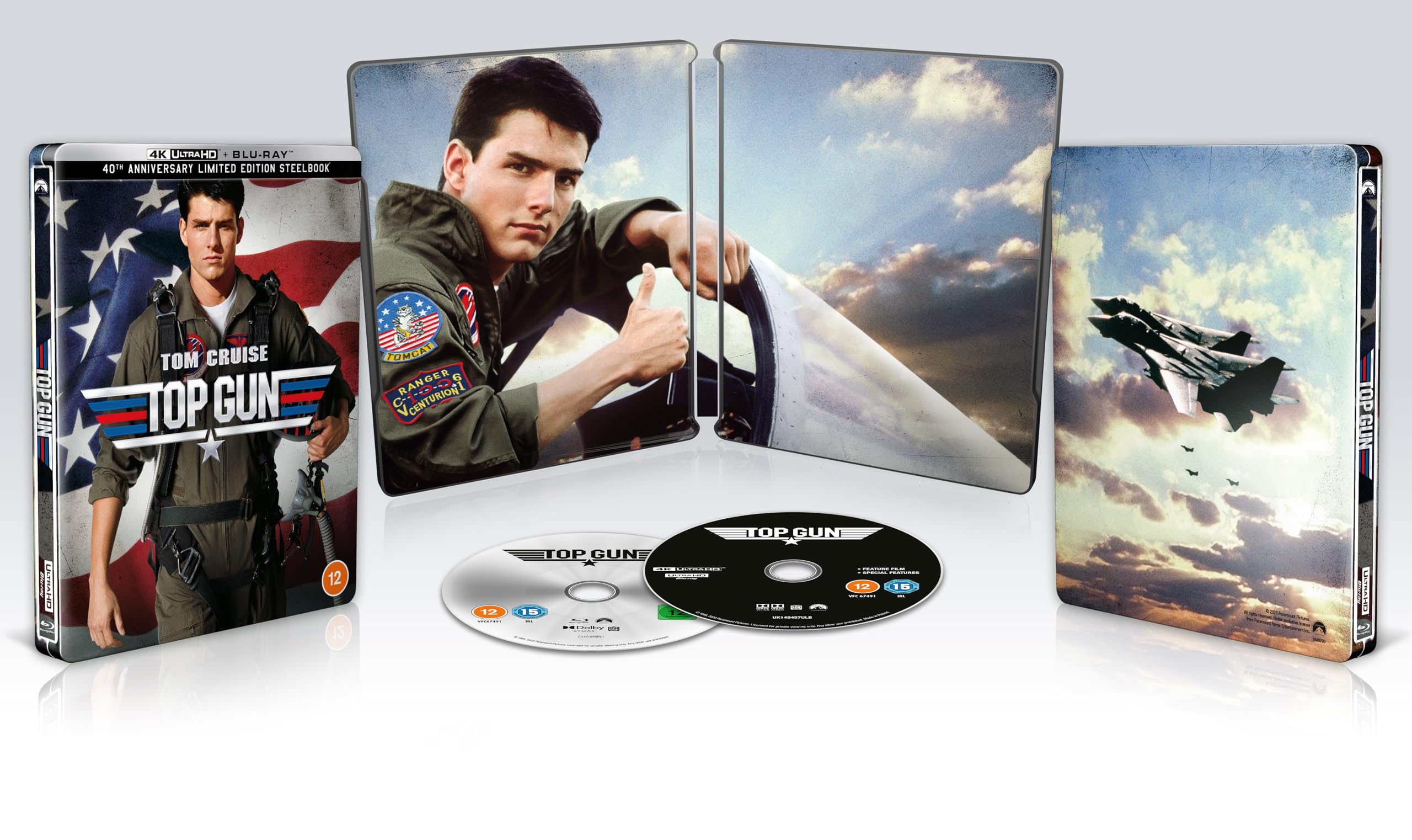 Top Gun [4K UHD & Blu-ray SteelBook] 1