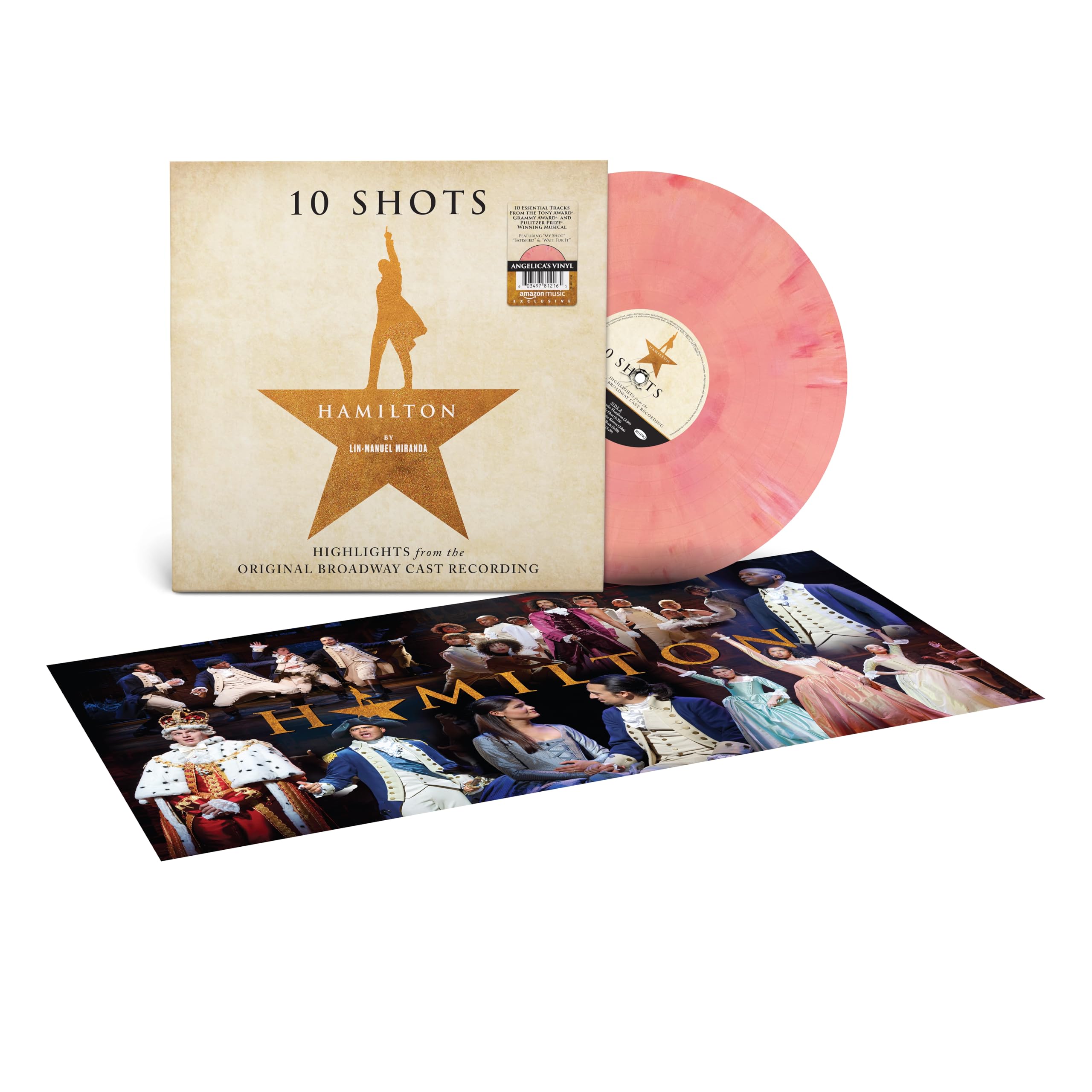 Hamilton - 10 Shots: Highlights from the Original Broadway Cast Recording [VINYL] 2