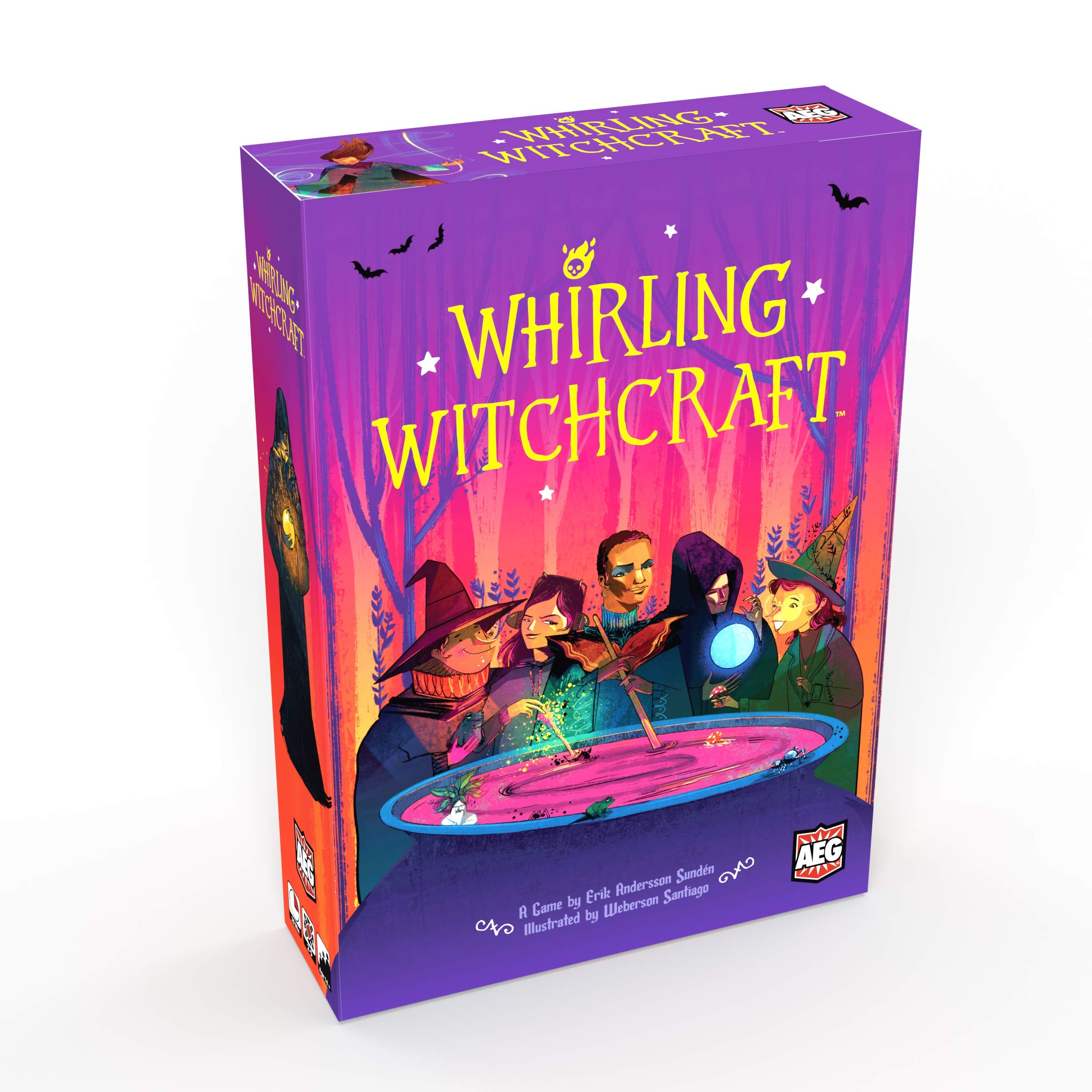Alderac Entertainment Group Whirling Witchcraft Board Game 10