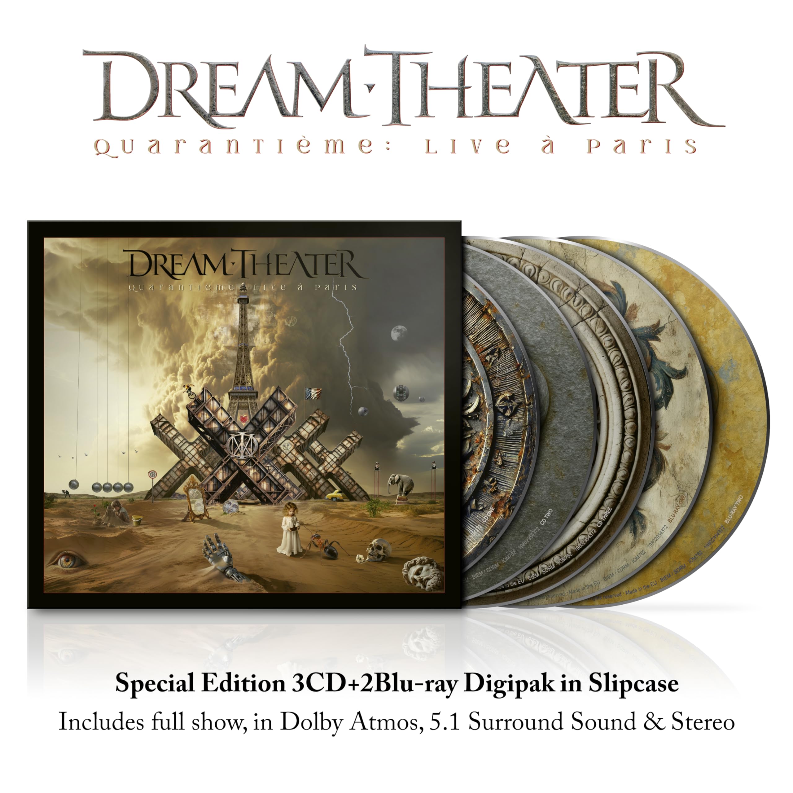 Dream Theater - Quarantième: Live à Paris [Audio CD] 1