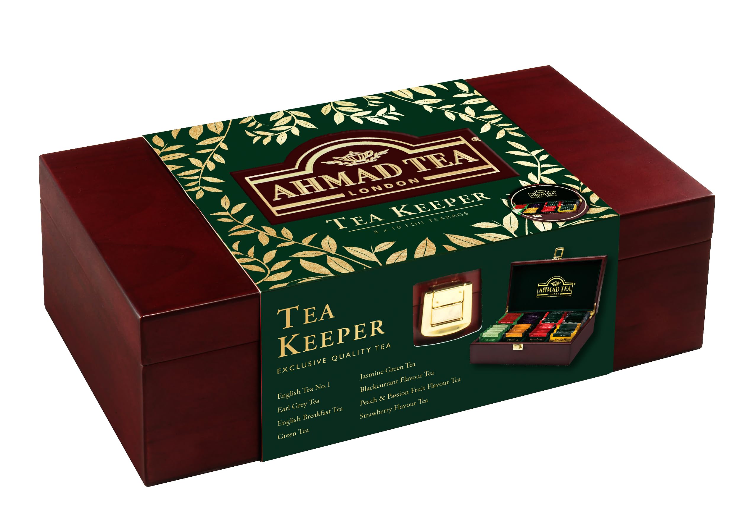 Ahmad Tea Tea Keeper Selection Box - 80 Teabags, 160g 2