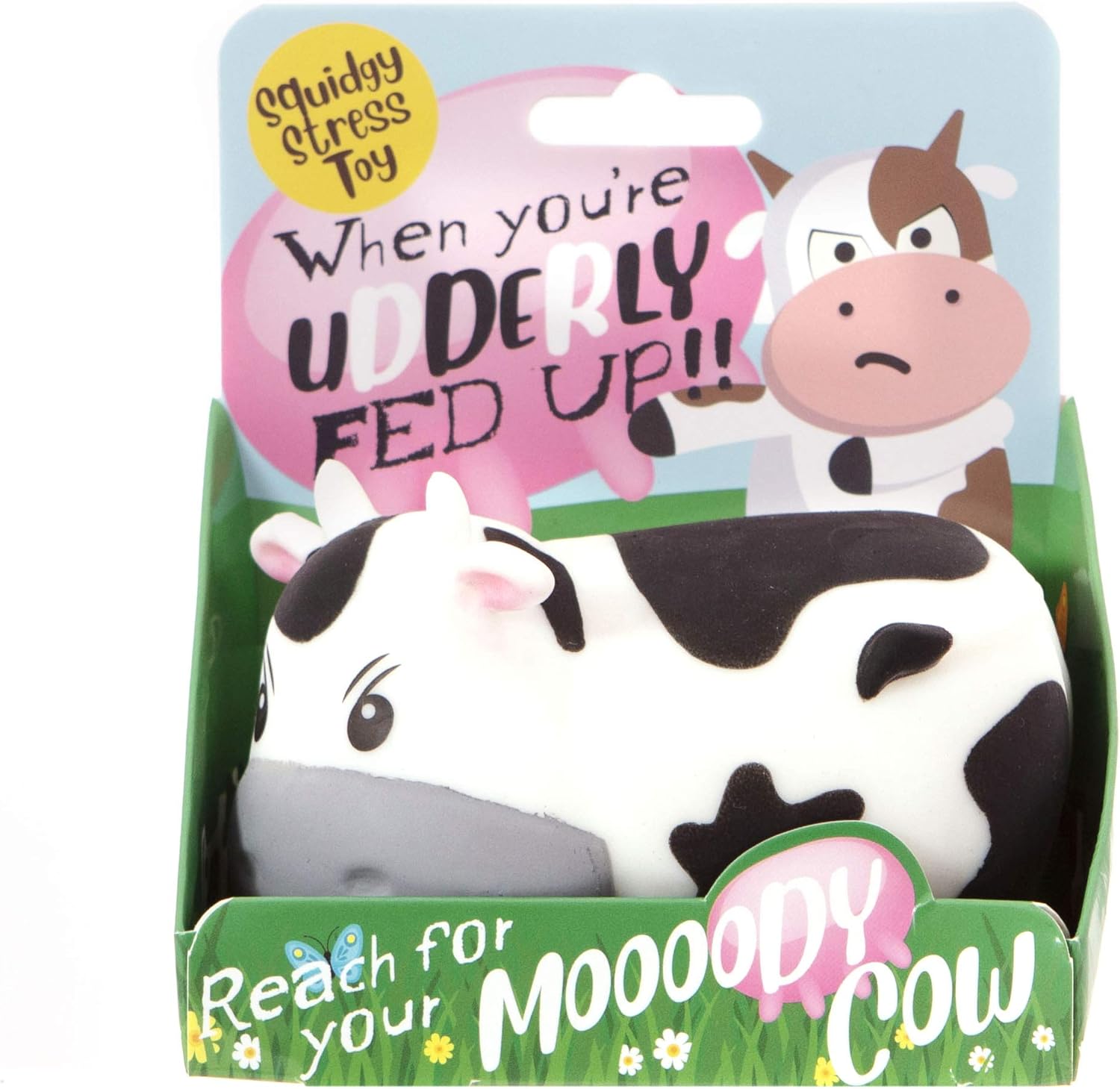 Moody Cow Stress Toy - Squishy Anxiety Relief for Adults & Teens 1