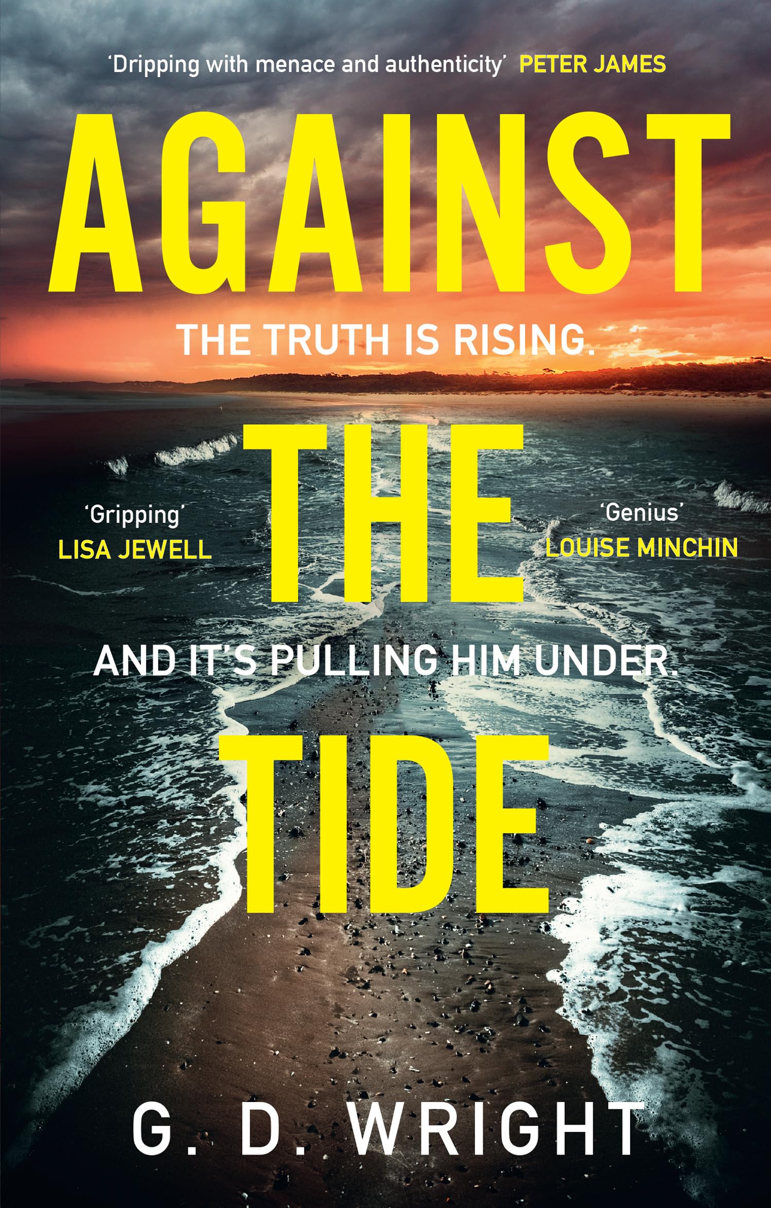 Avon Books Against the Tide by G. D. Wright | Crime & Mystery Paperback